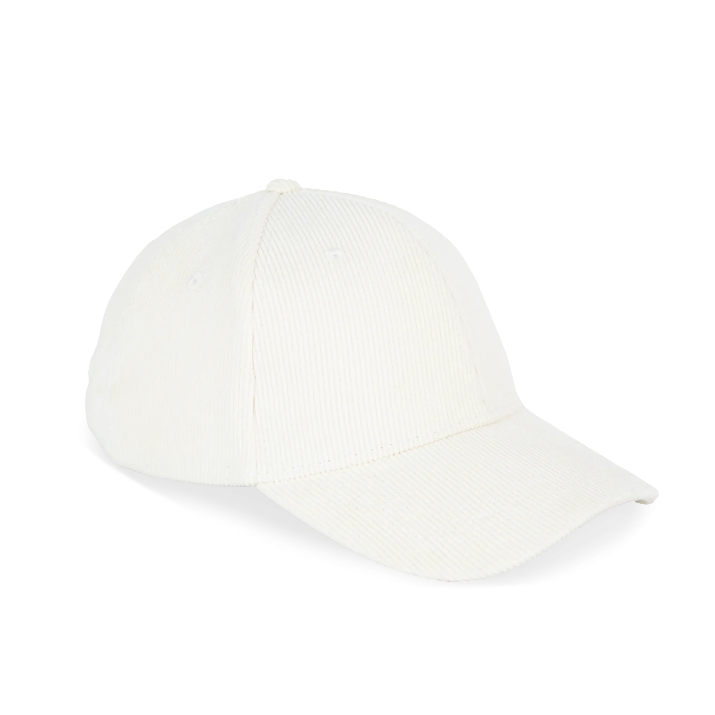 Gorra de pana ecorresponsable 6 paneles unisex