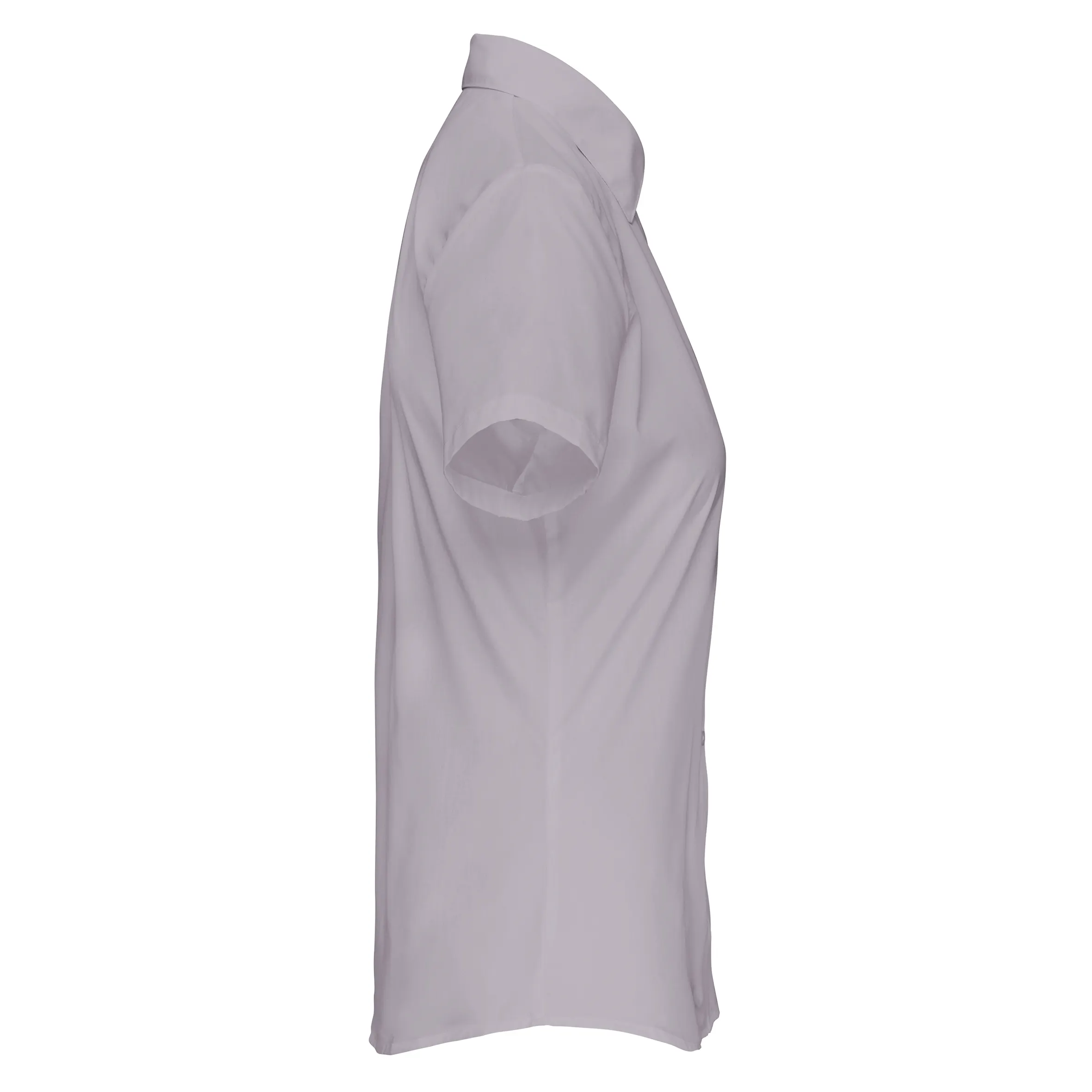 Camisa popelina de polialgodón manga corta de fácil cuidado mujer