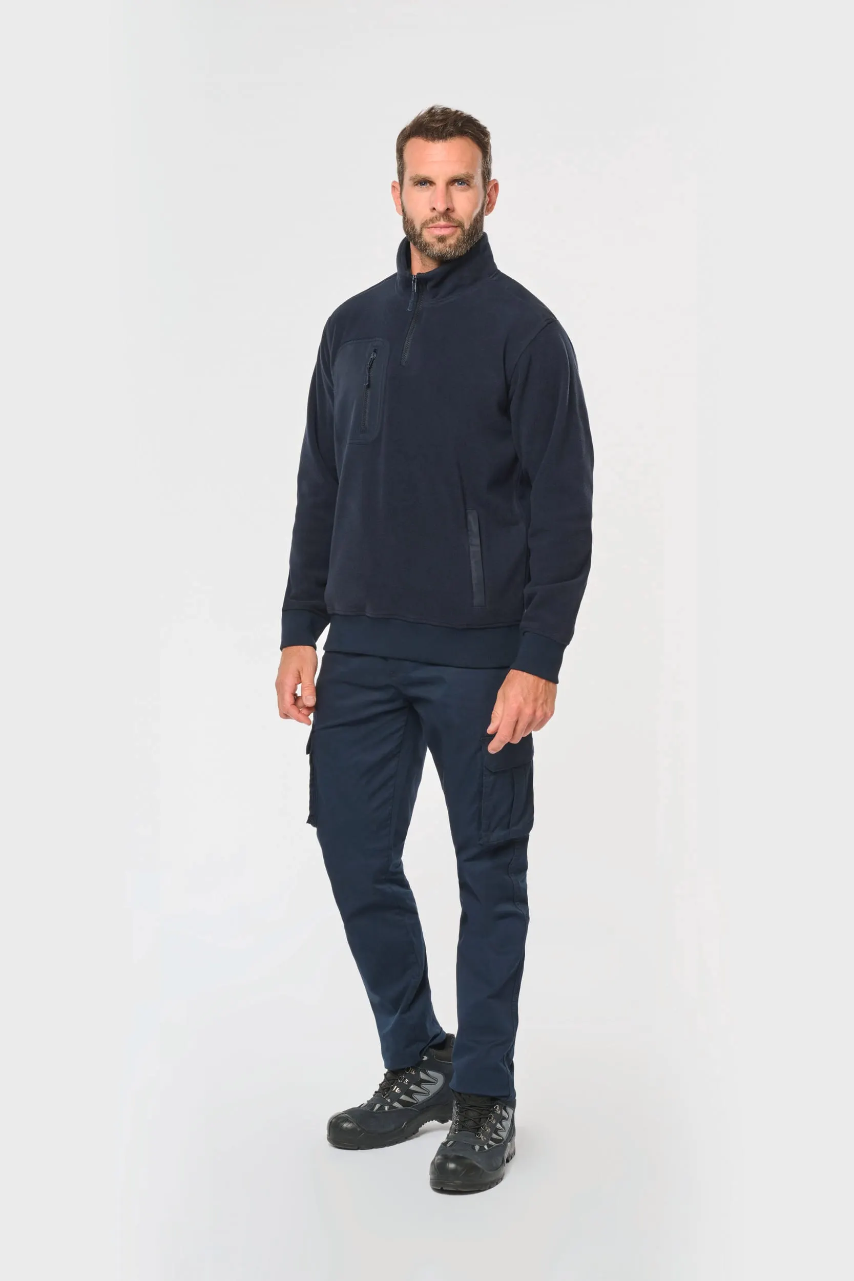 Polar 1/4 cremallera ecorresponsable unisex