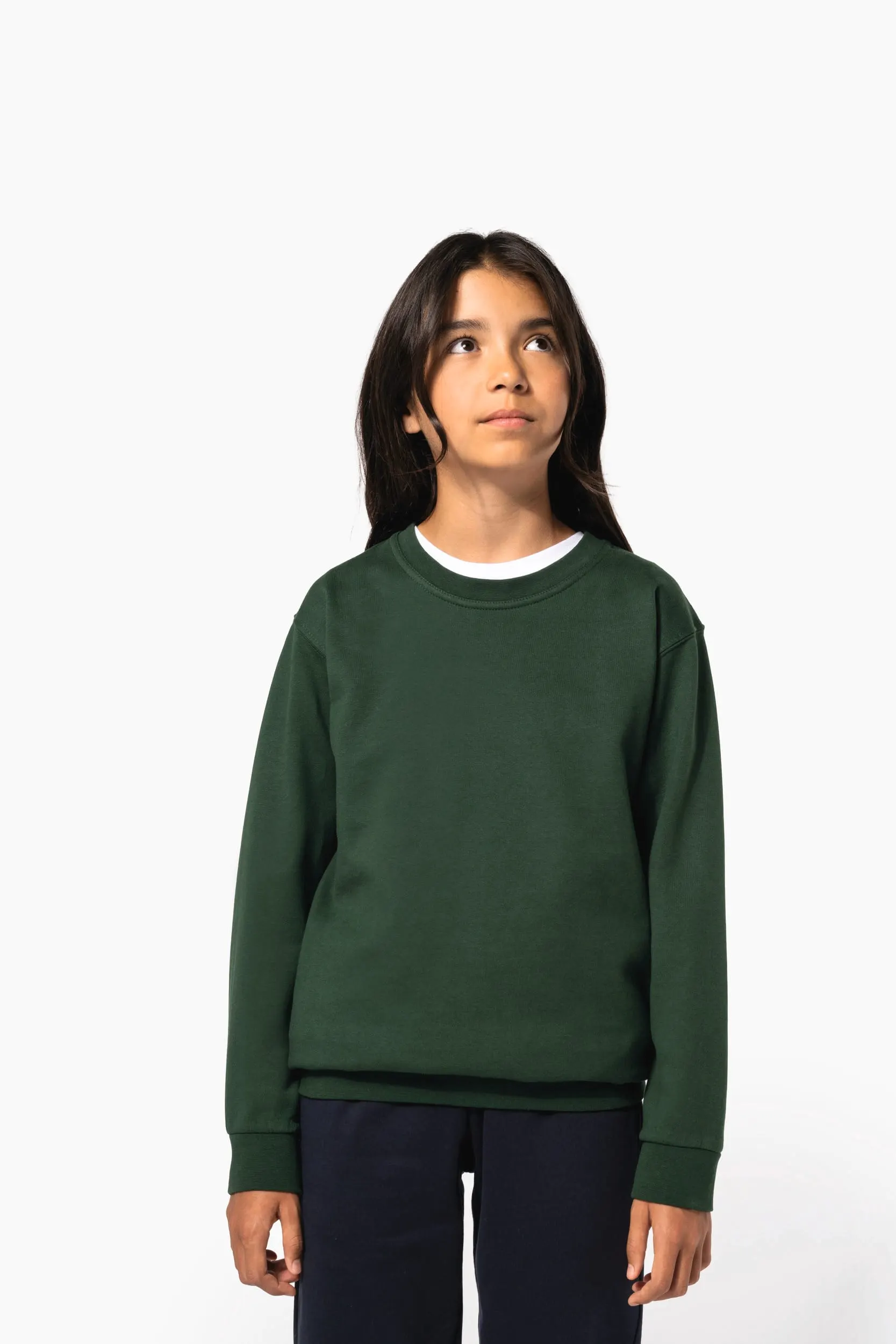 Sudadera cuello redondo infantil
