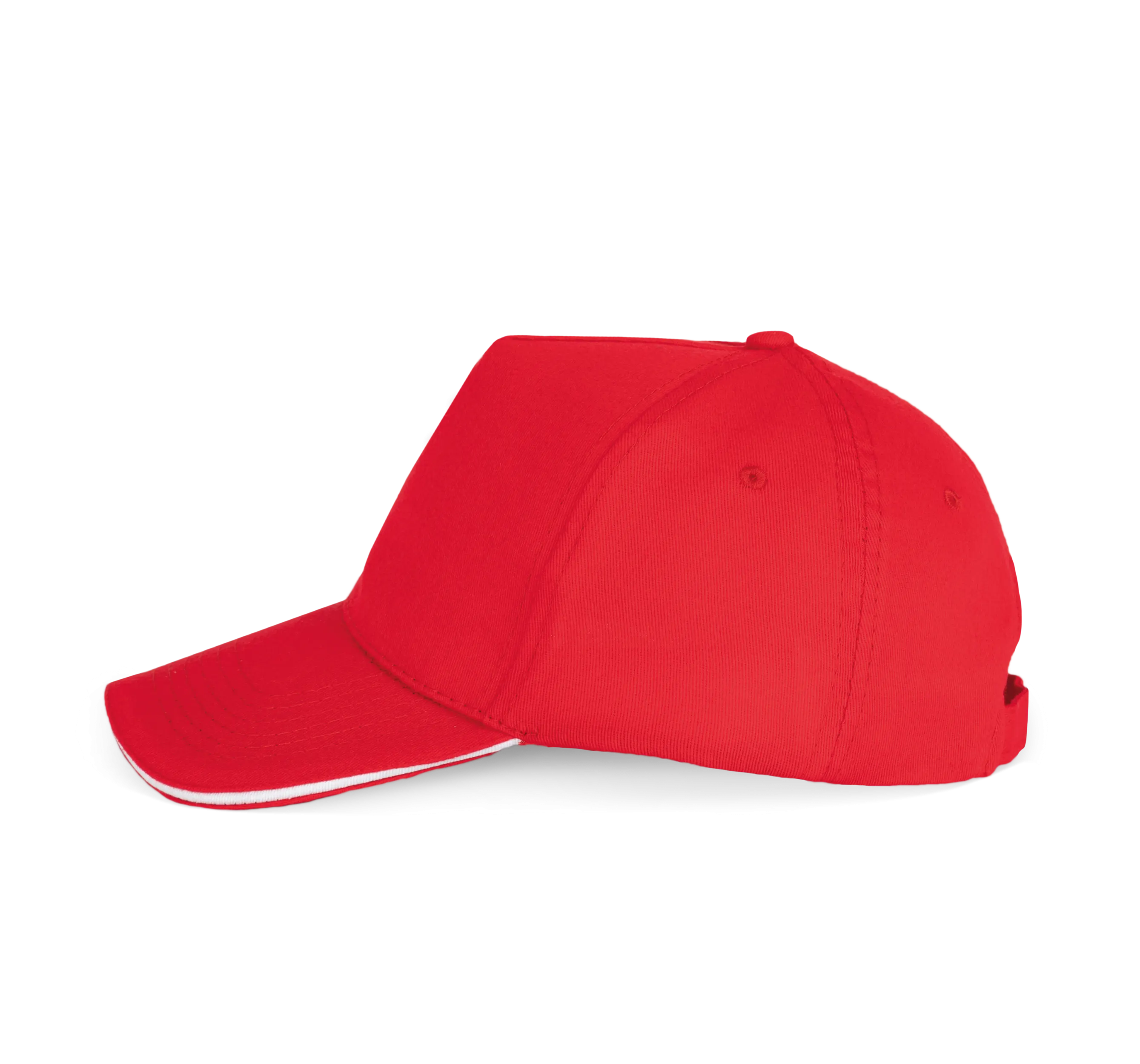 Gorra con sandwich contrastado 5 paneles