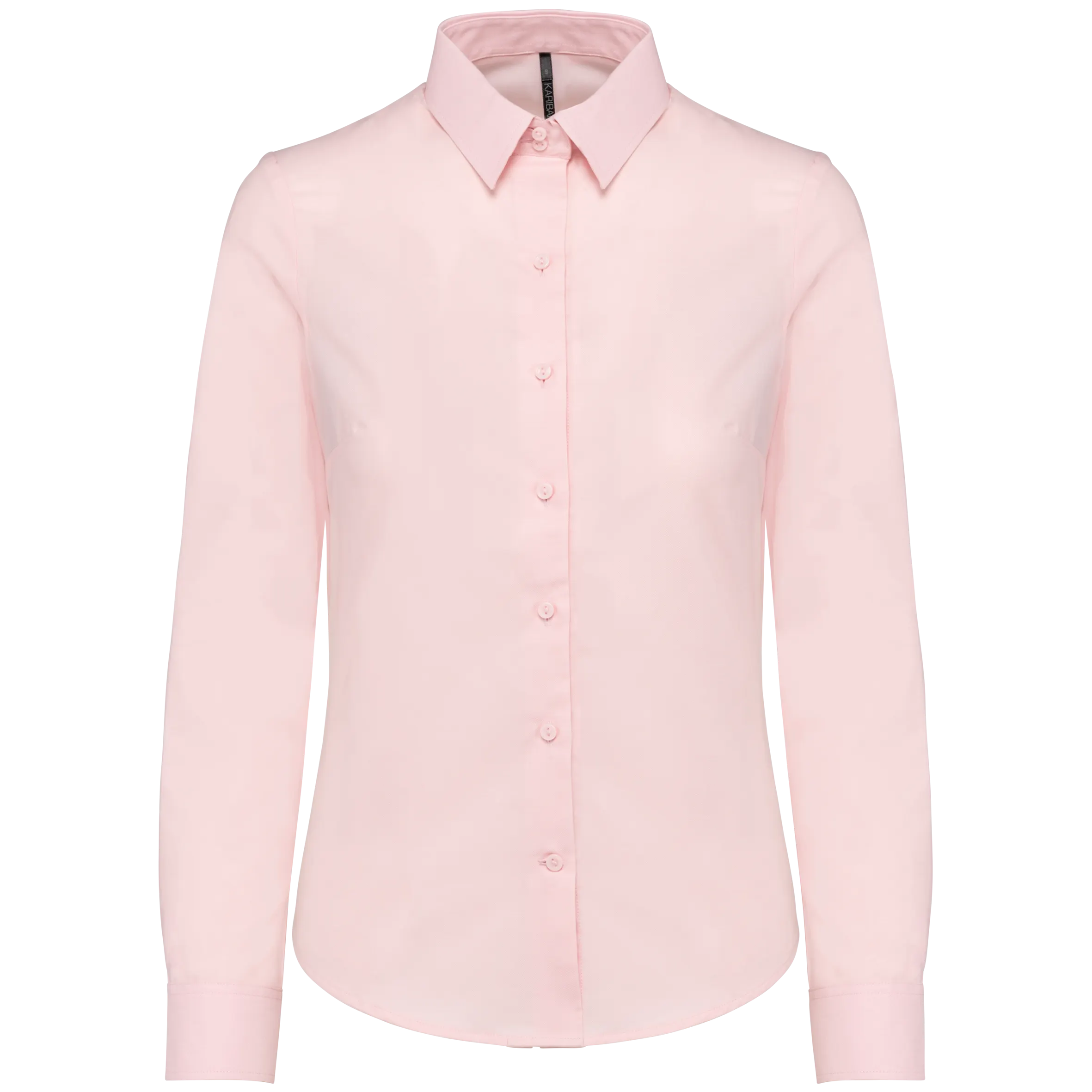 Camisa oxford manga larga mujer