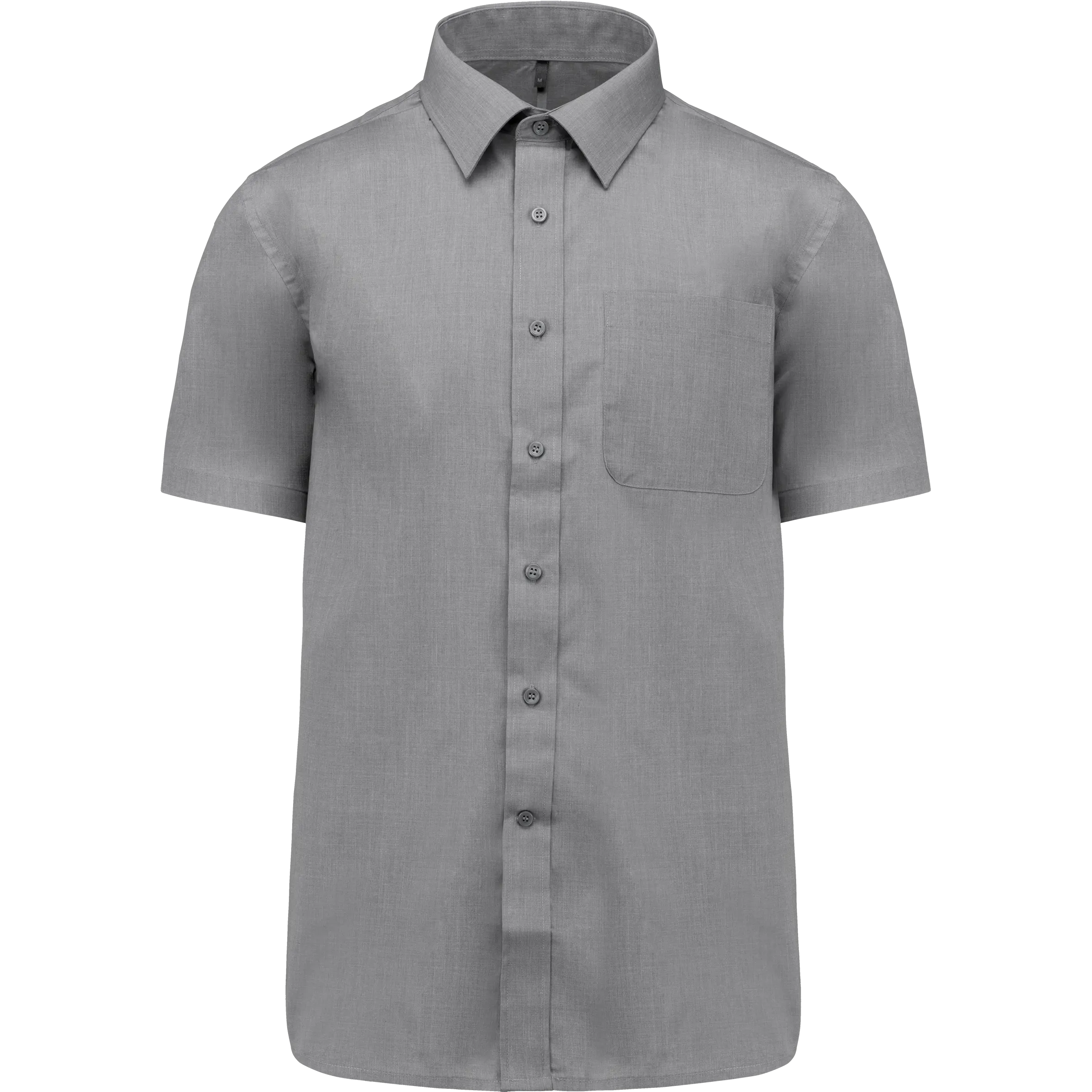 Camisa popelina de polialgodón manga corta de fácil cuidado hombre