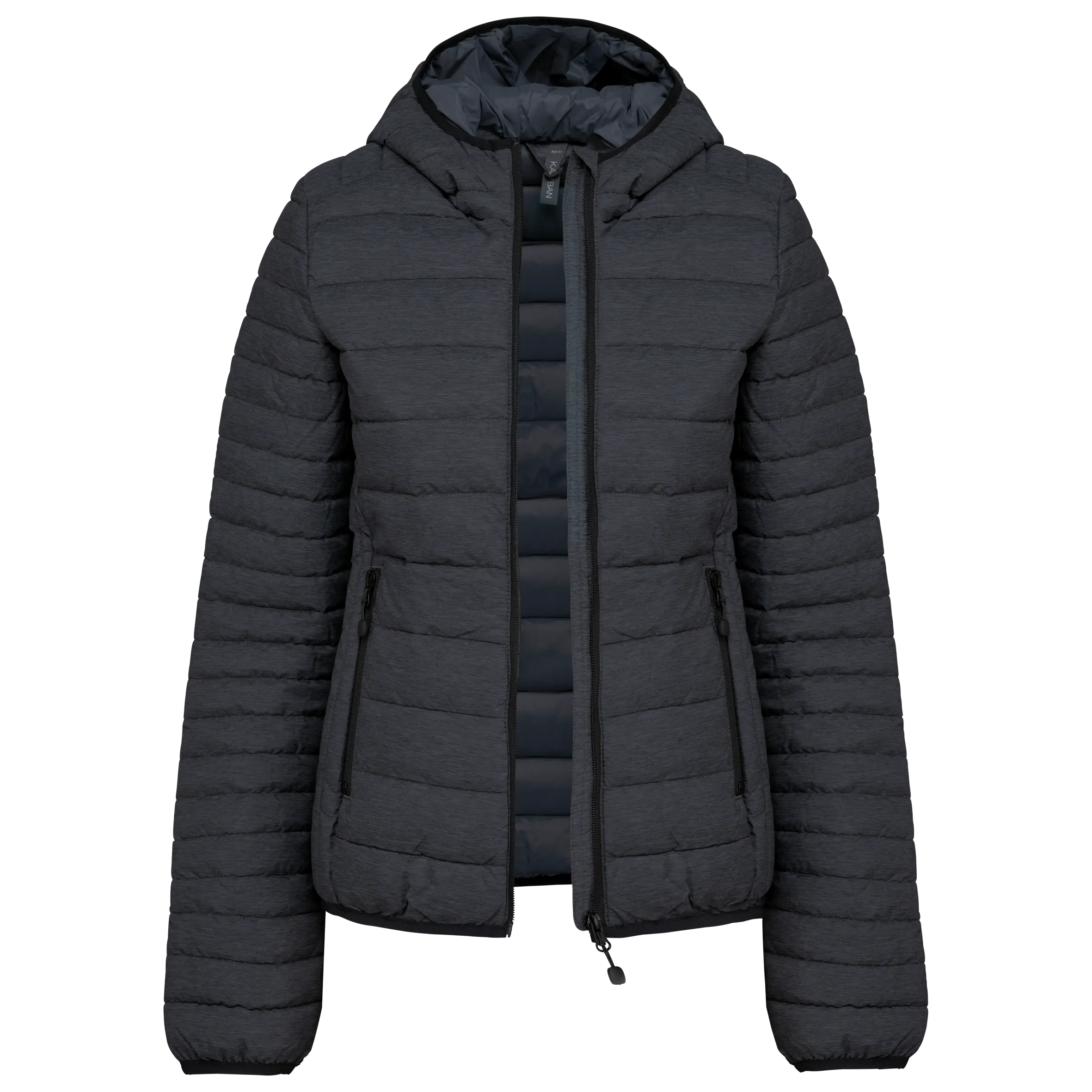 Chaqueta acolchada y ligera con capucha mujer
