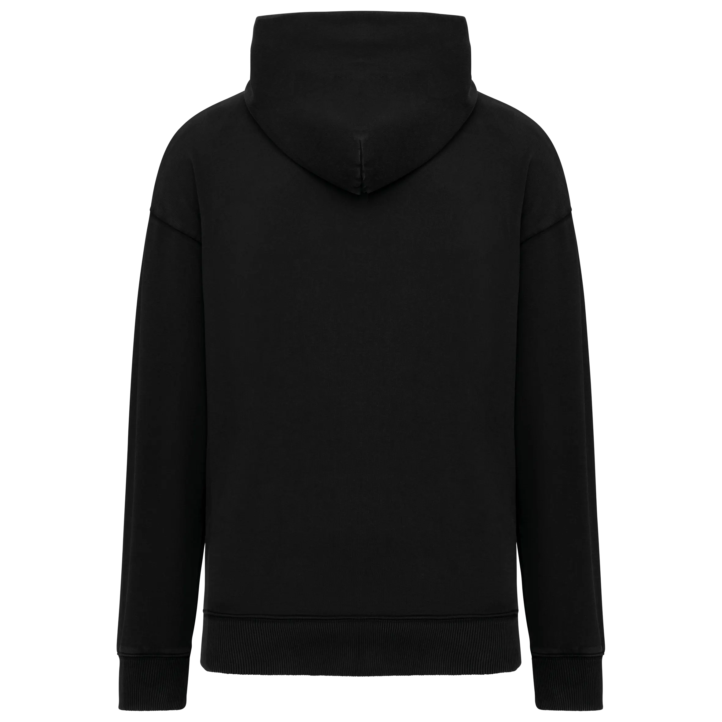 Sudadera ecorresponsable con capucha efecto lavado oversize unisex