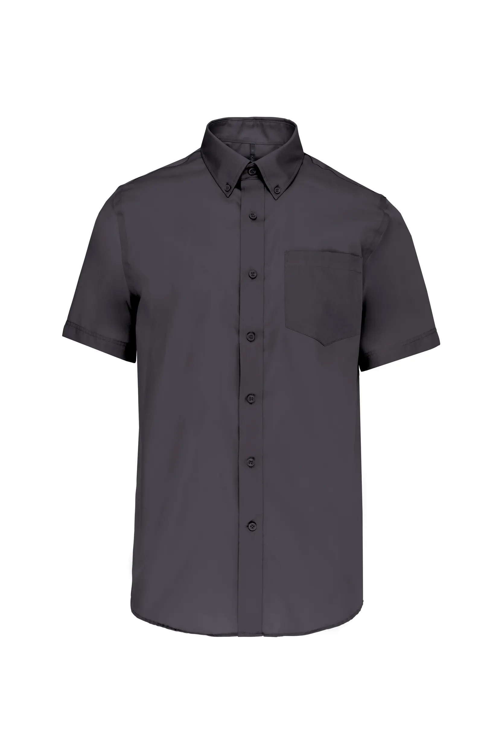 Camisa micro sarga no-plancha manga corta hombre