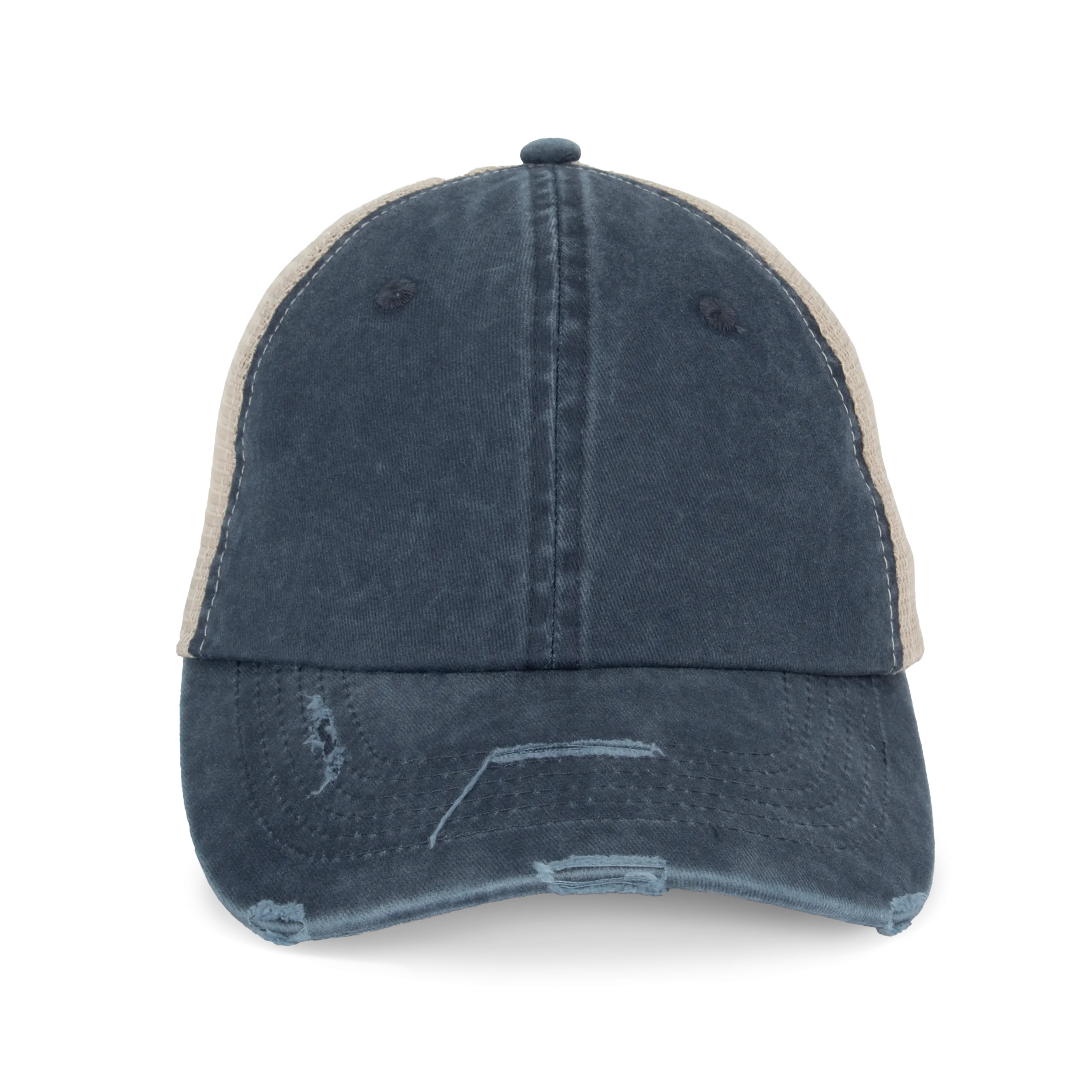 Gorra trucker ecorresponsable efecto desgastado unisex