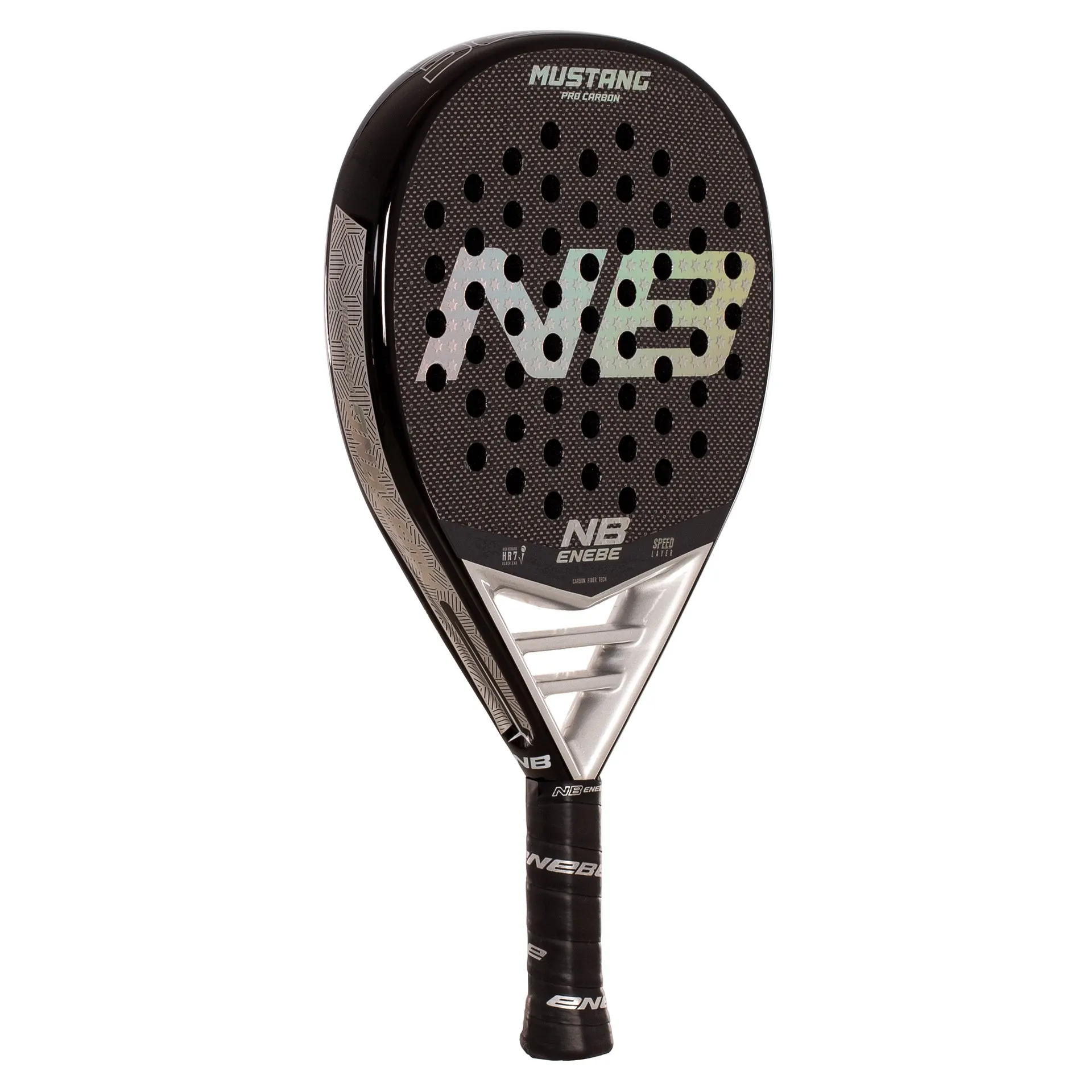 PALA DE PÁDEL ENEBE MUSTANG SILVER 3K