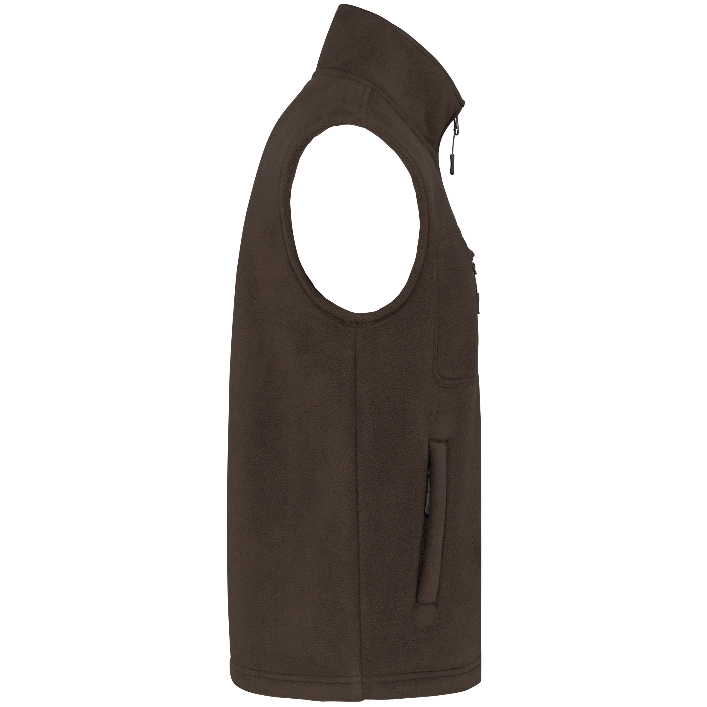 Chaleco polar con interior de sherpa unisex