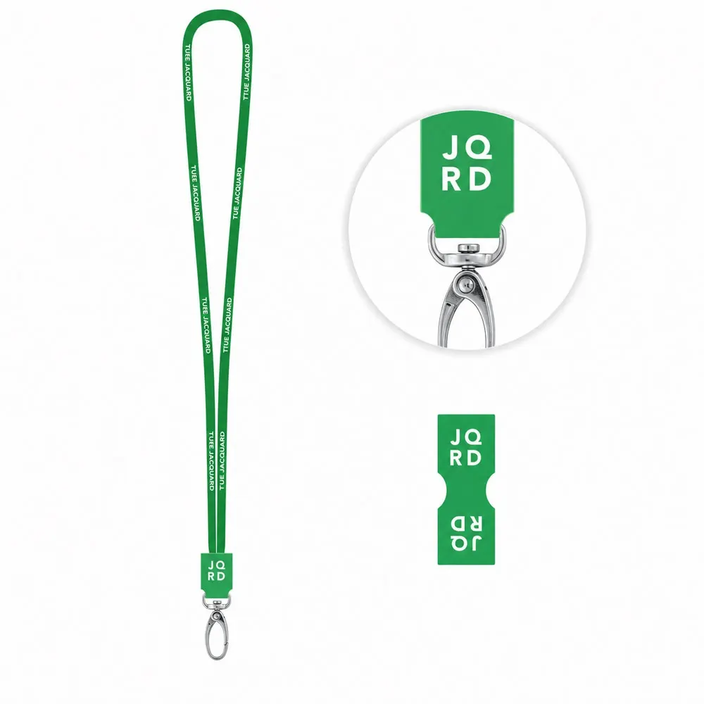 Muestra impresa de Lanyard TUBE JACQUARD Long (Ø 7 mm)
