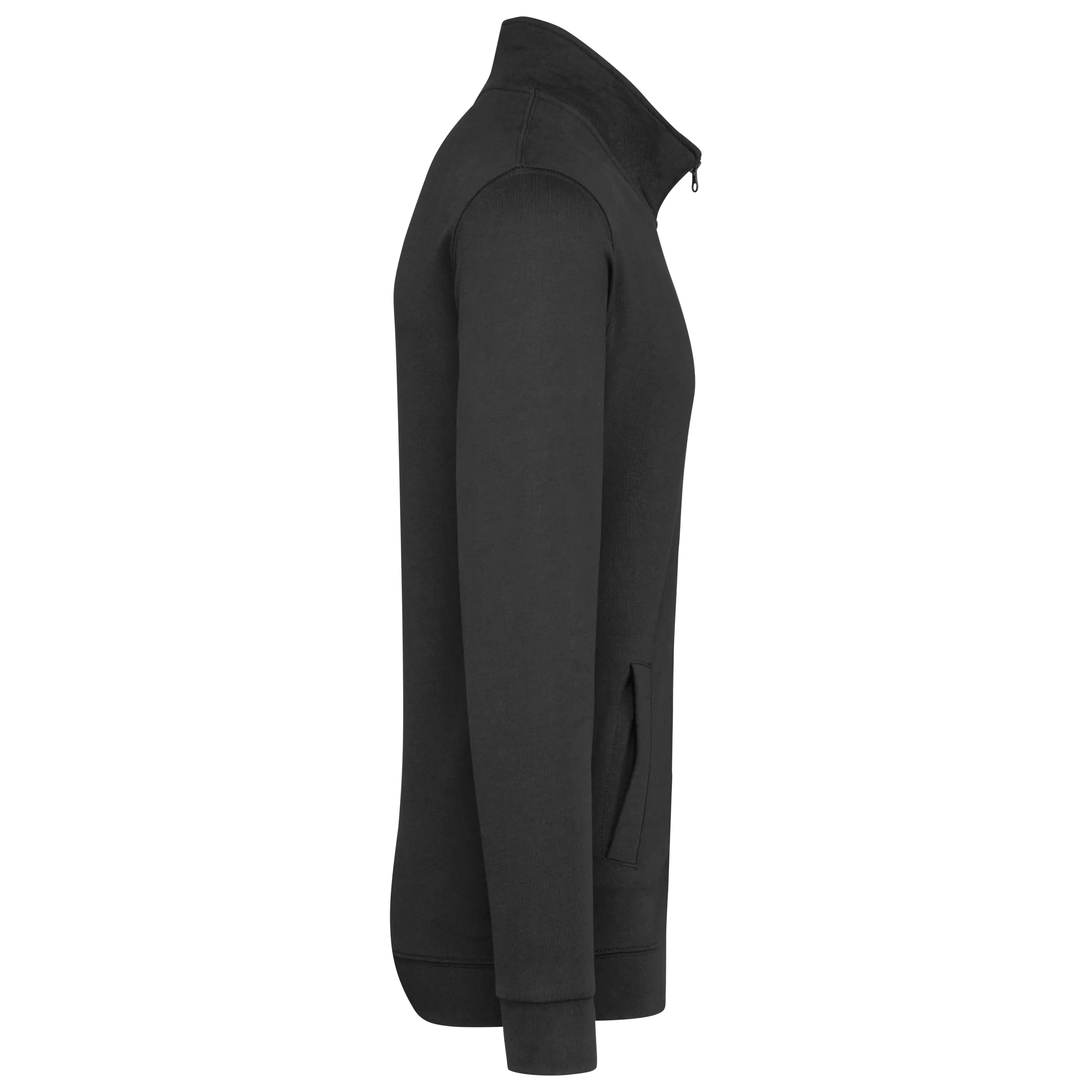 Chaqueta de felpa con cremallera