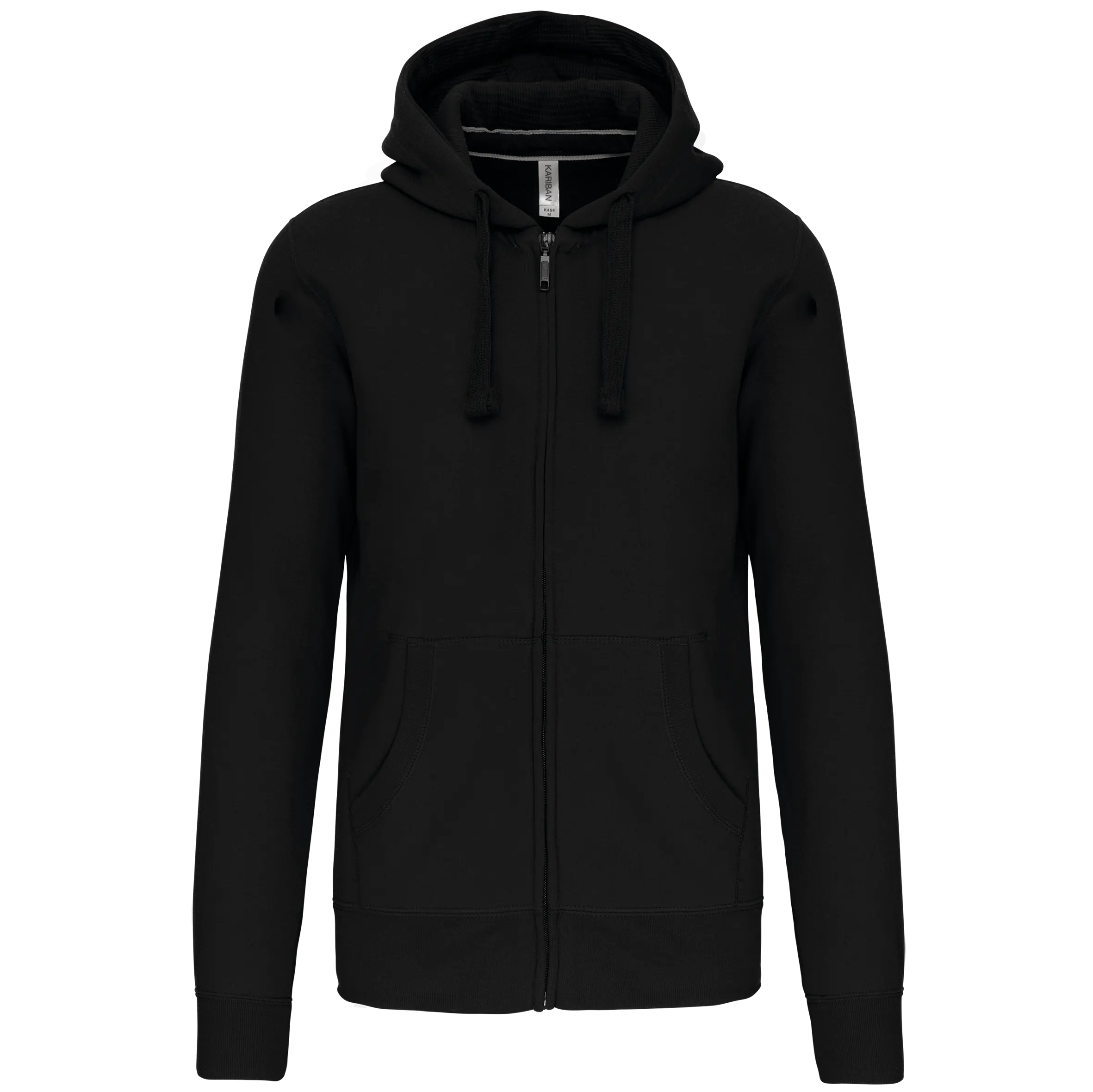 Sudadera con capucha y cremallera
