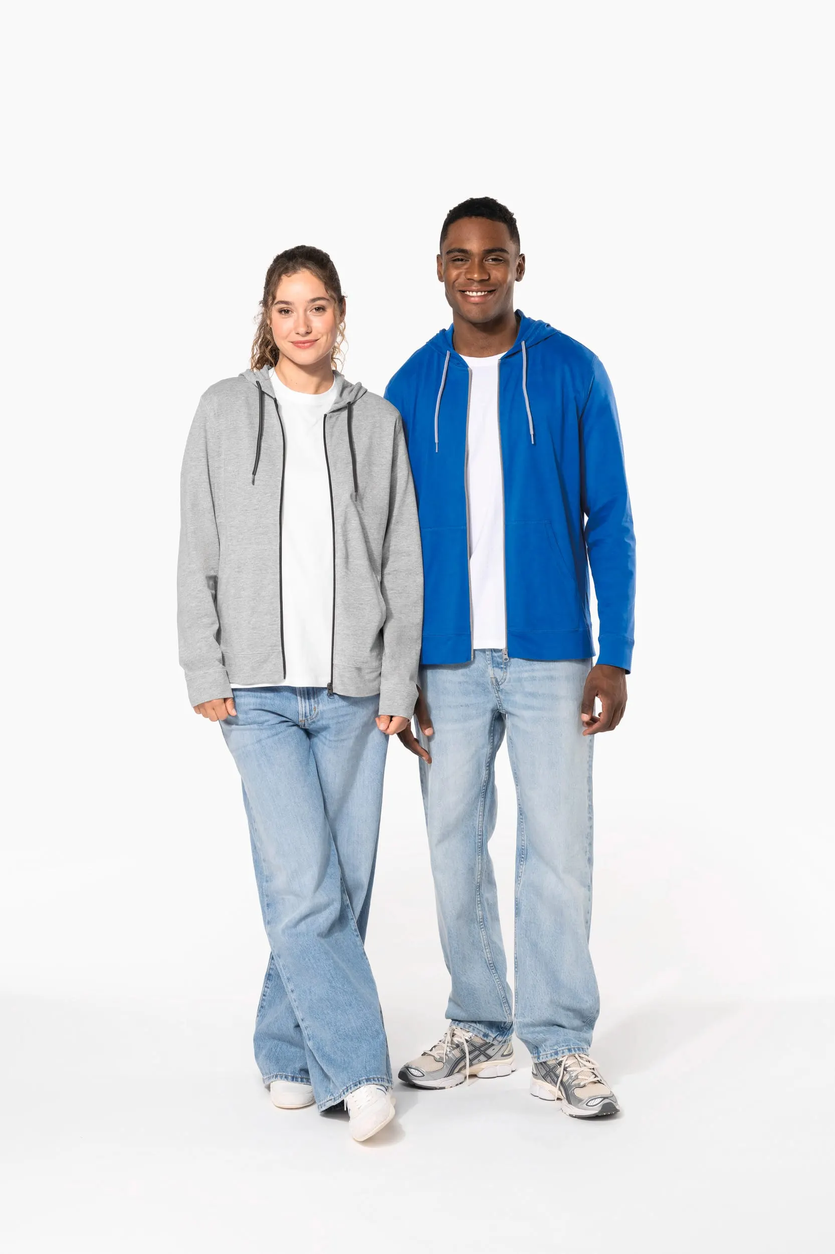 Sudadera ligera algodón con capucha