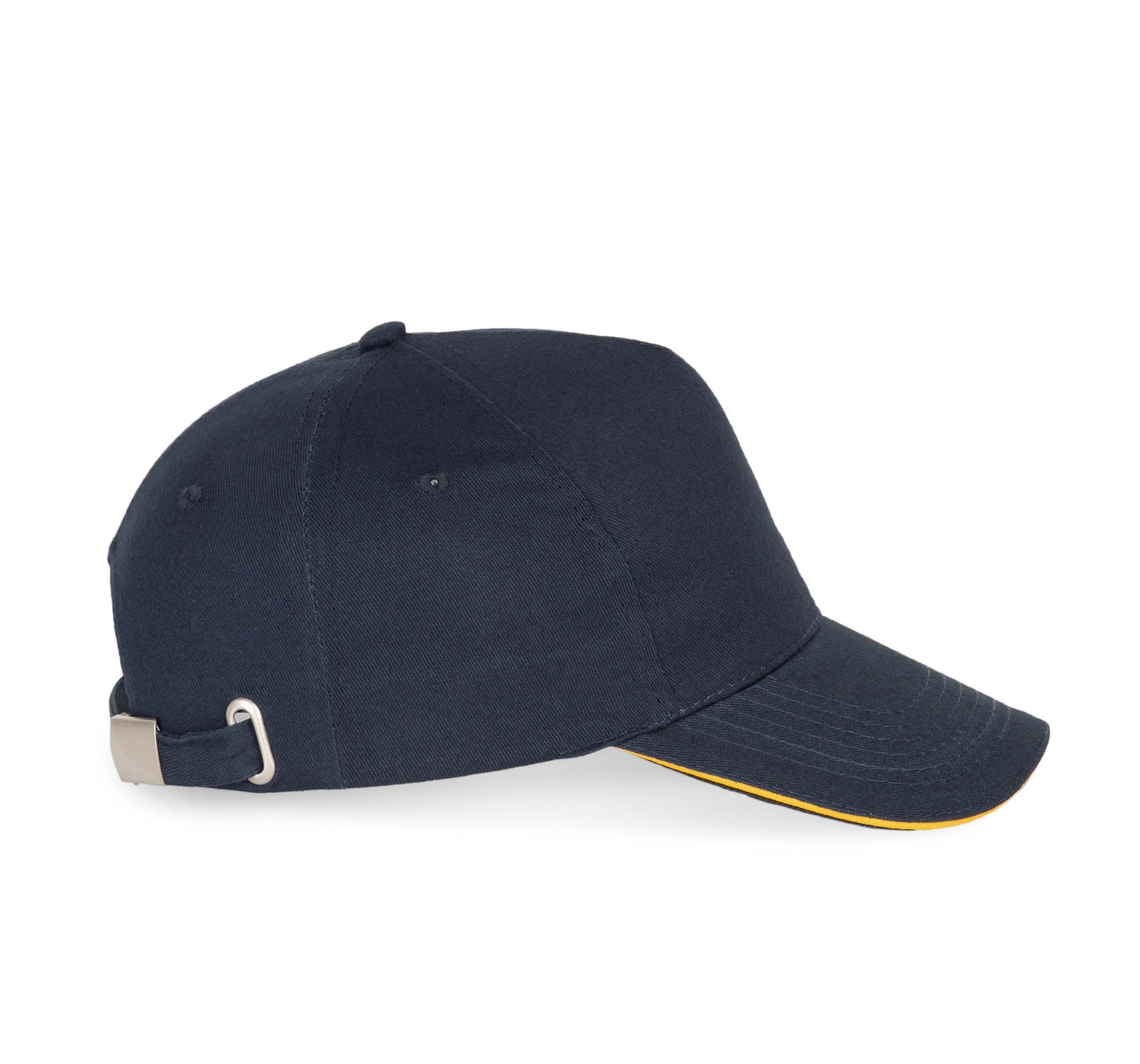 Gorra con sandwich contrastado 5 paneles