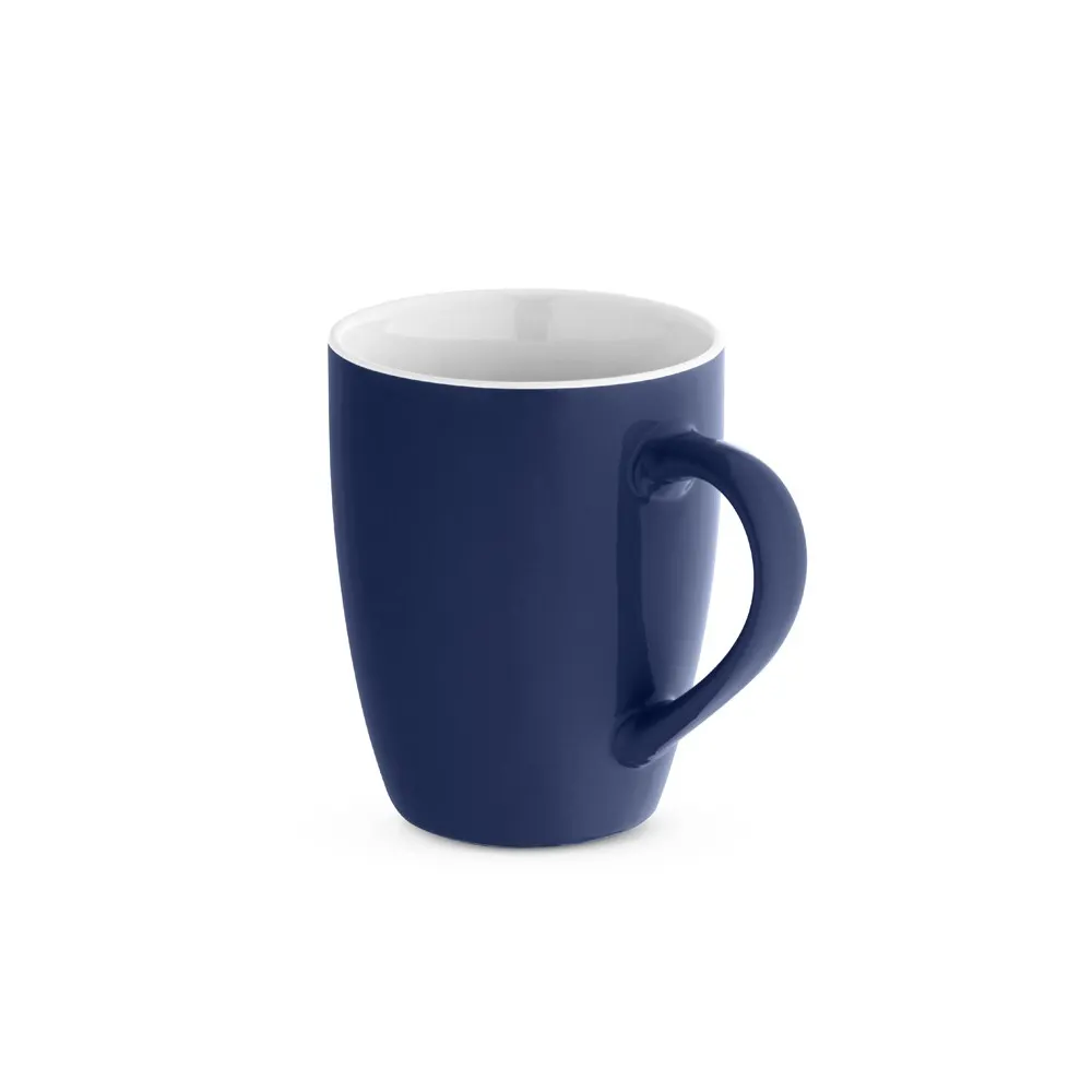 CINANDER. Taza de cerámica con acabado brillante, 370 ml