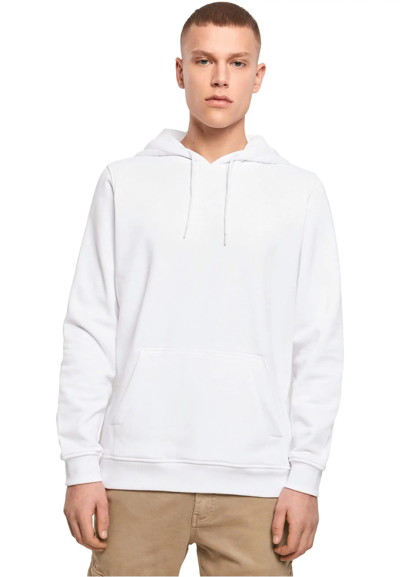 Sudadera con capucha de tejido grueso