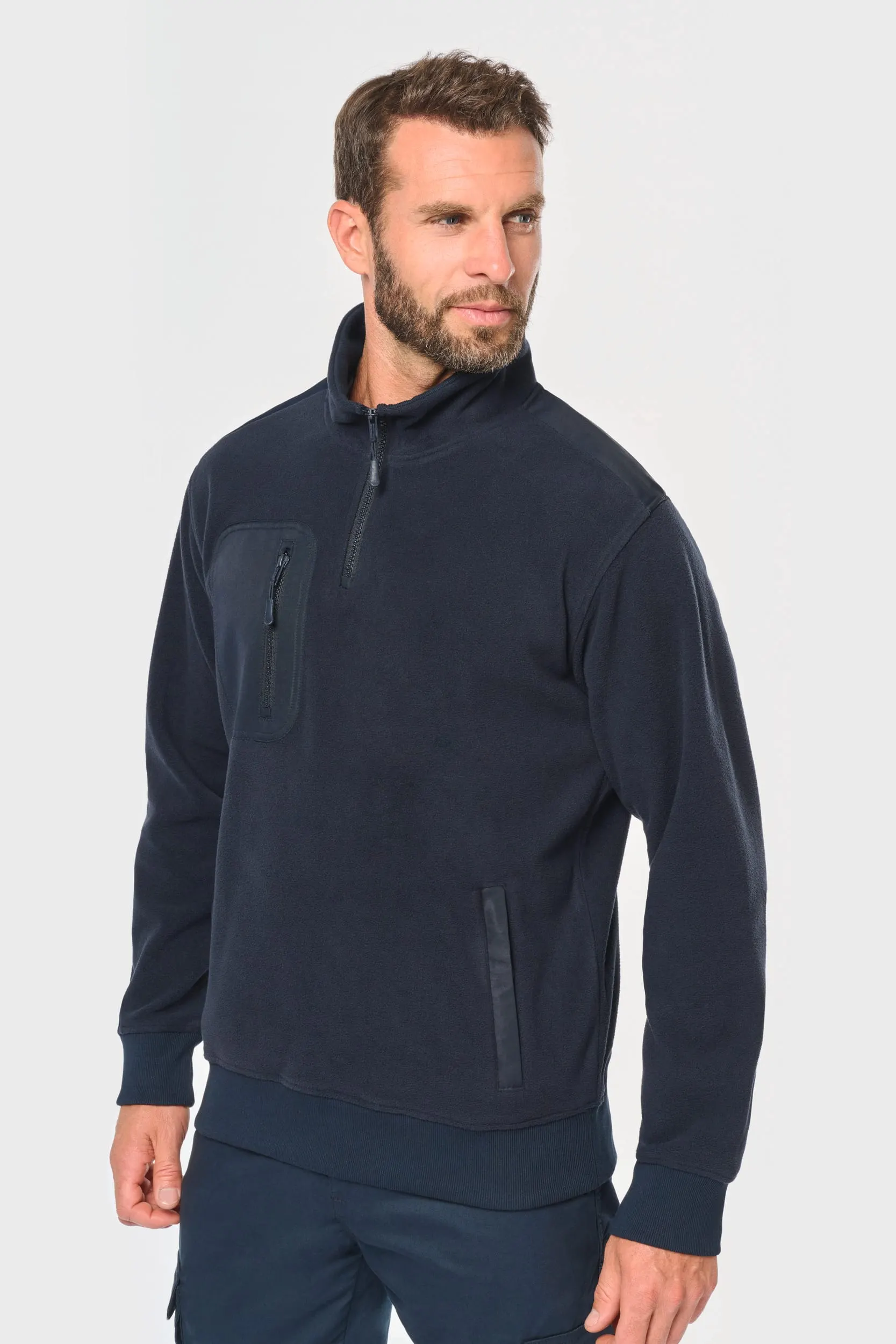 Polar 1/4 cremallera ecorresponsable unisex