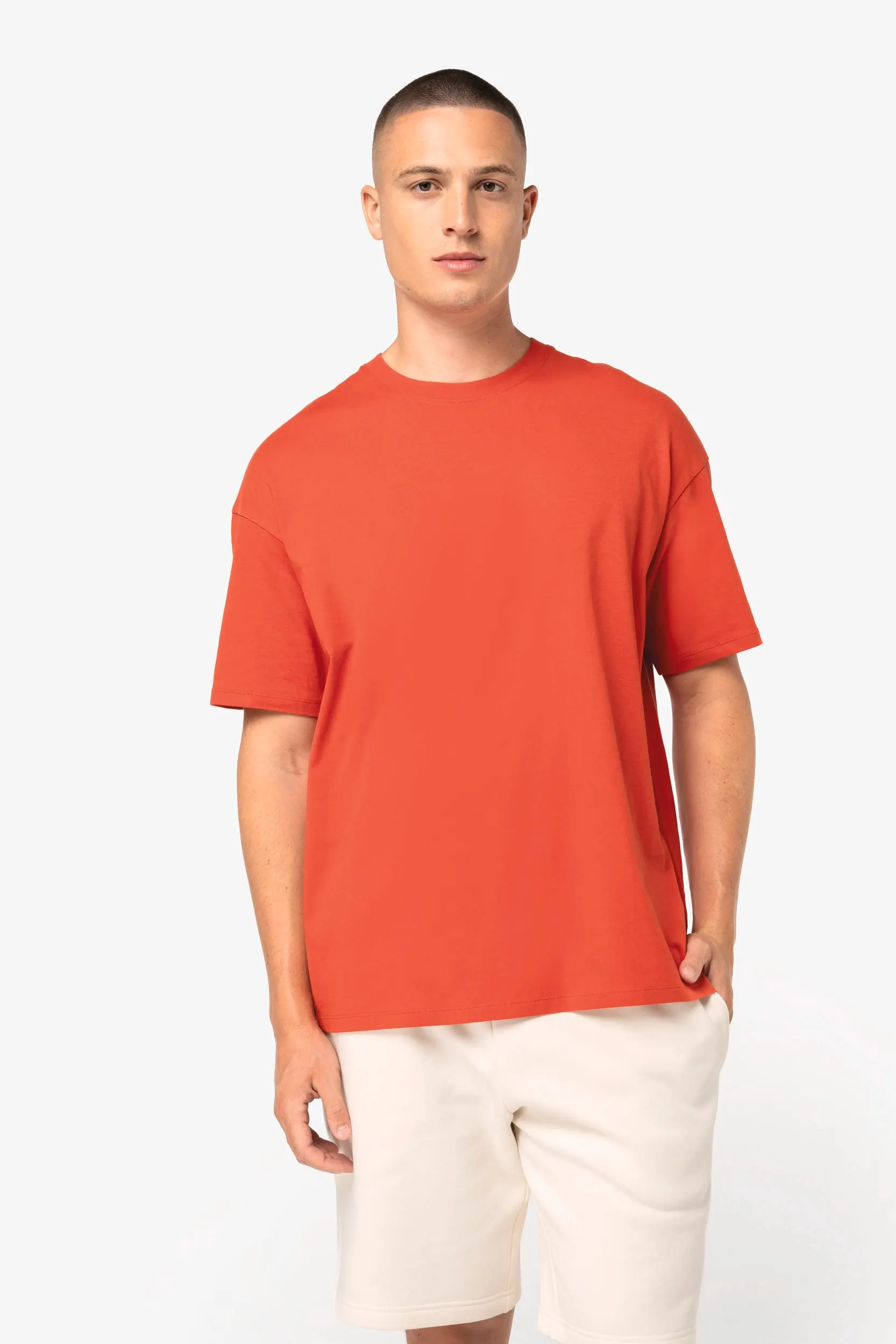 Camiseta ecorresponsable oversize hombre