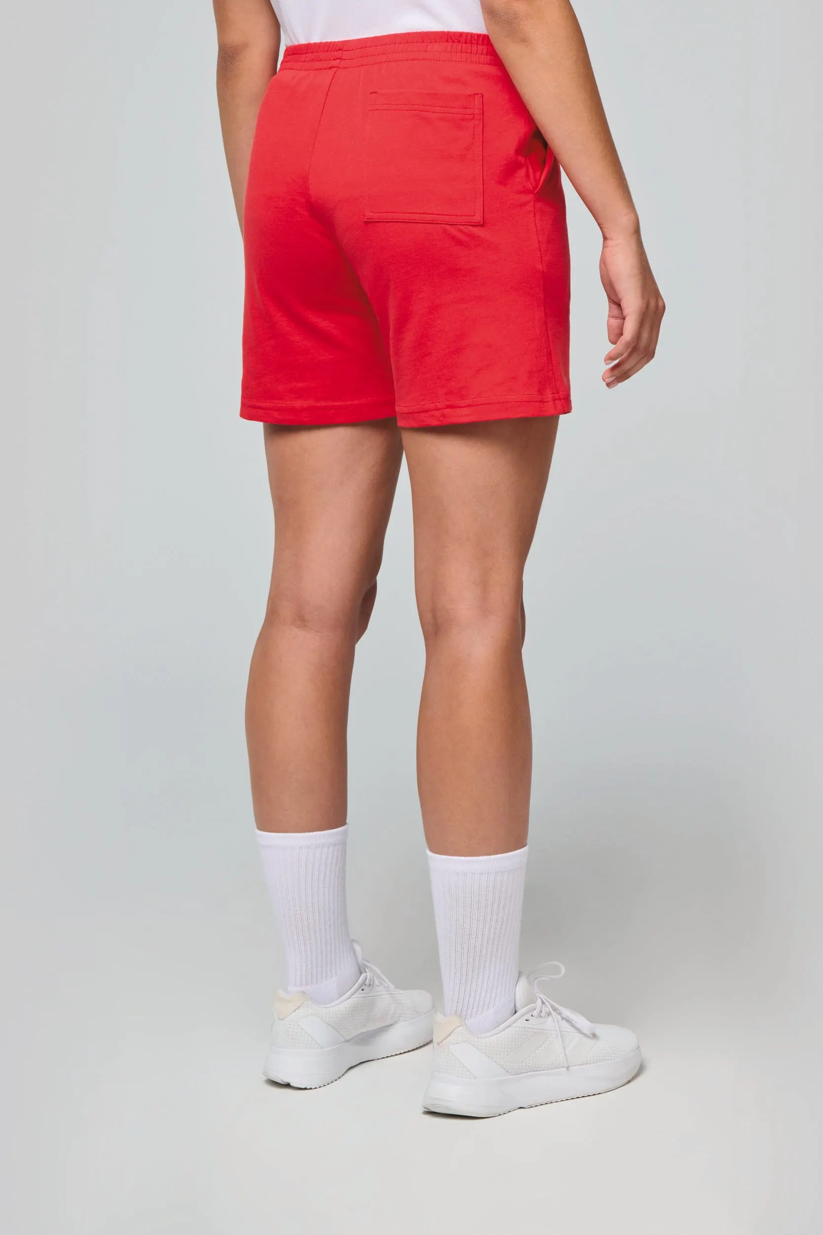 Short de punto jersey deportivo mujer