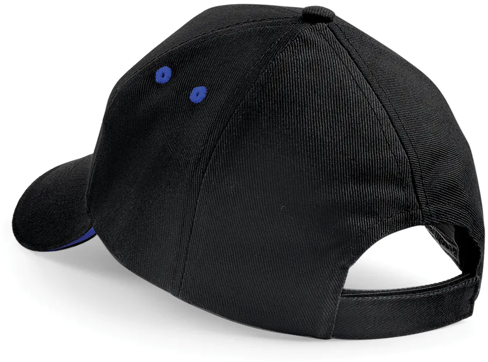 Gorra Ultimate - 5 paneles con sándwich contrastado