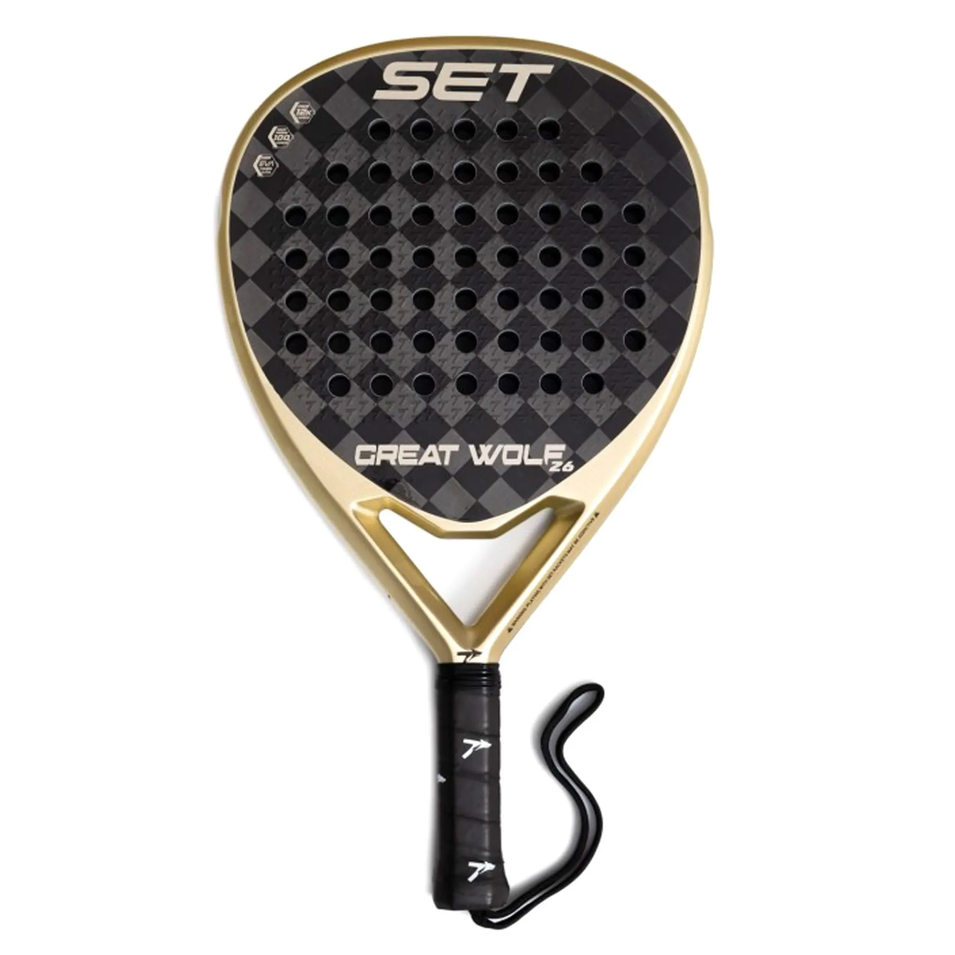PALA DE PÁDEL SET GREAT WOLF