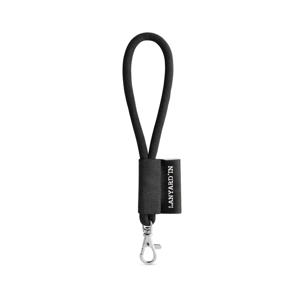 75090. SET Lanyard TUBE Short (Ø 7 mm) con mosquetón de 9 mm