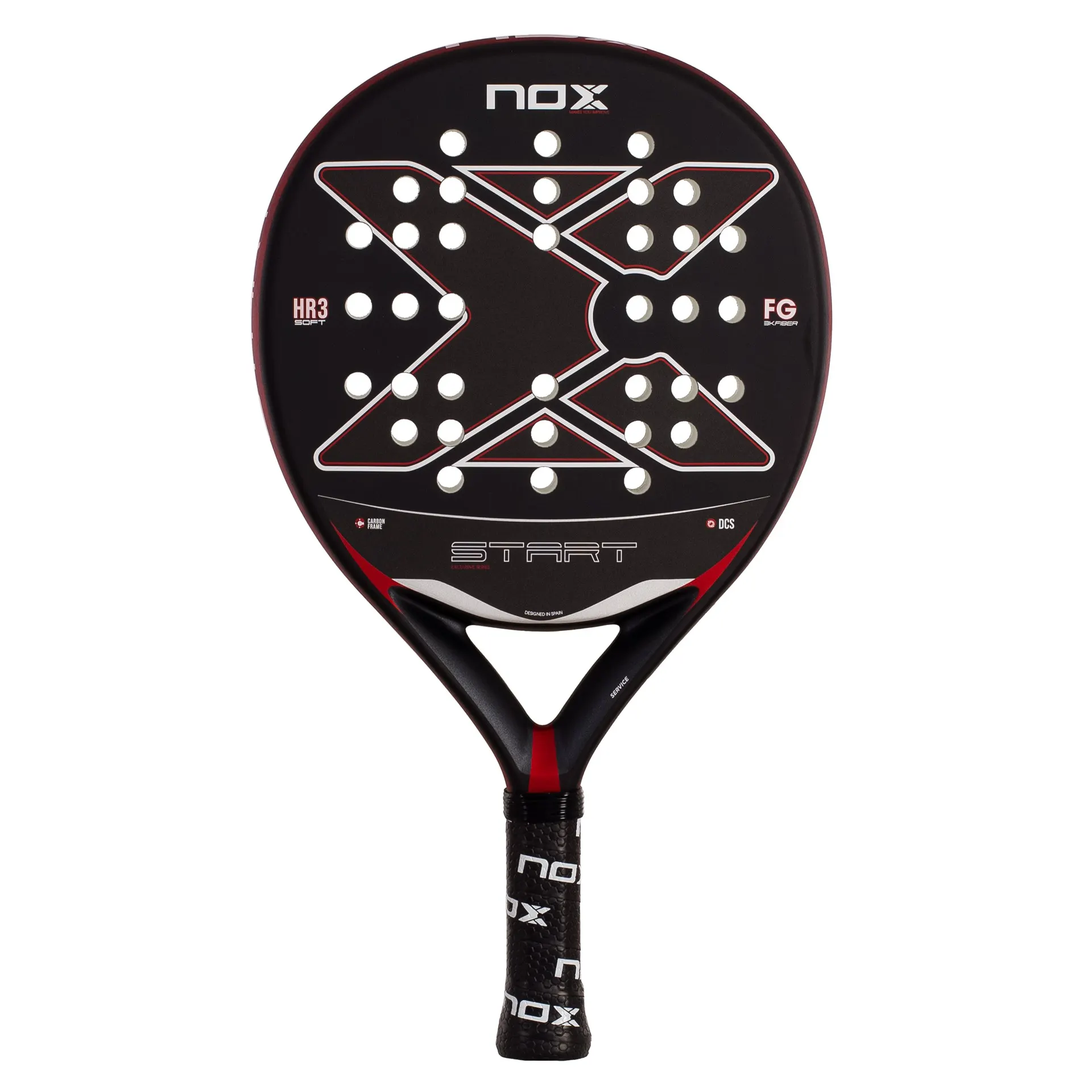 PALA DE PÁDEL NOX START BLACK EX JS