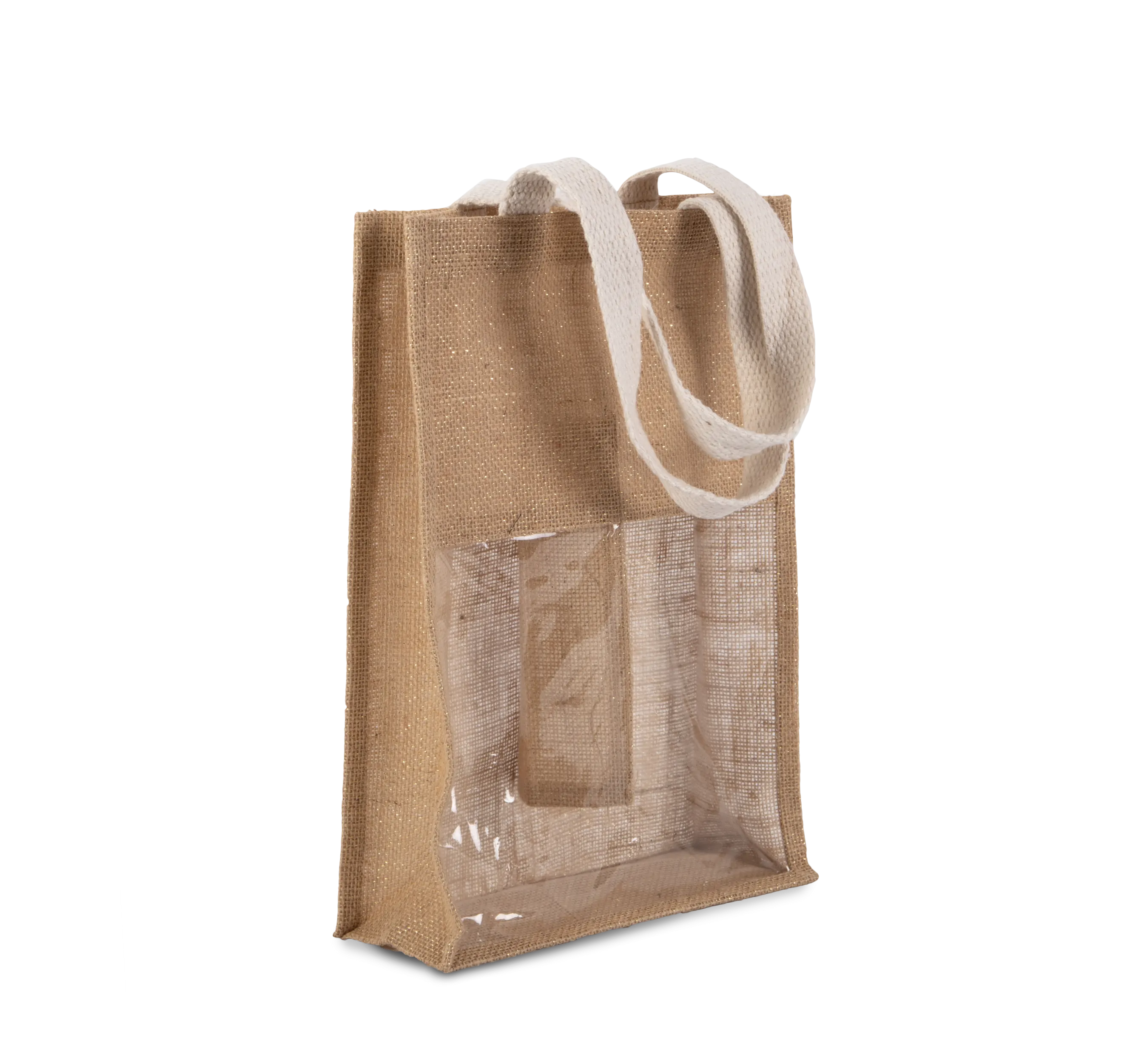 Bolsa de yute para botellas