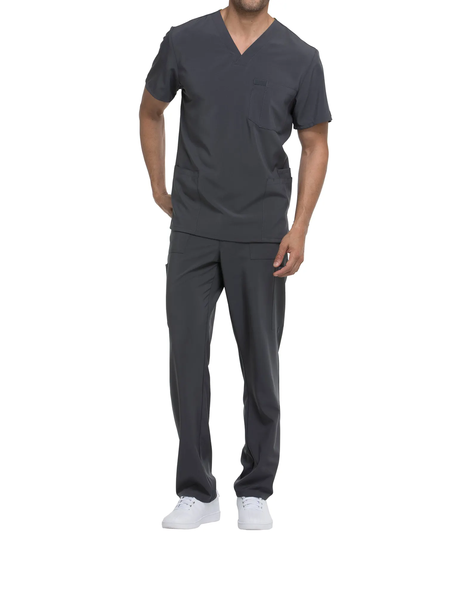 Camiseta cuello pico hombre