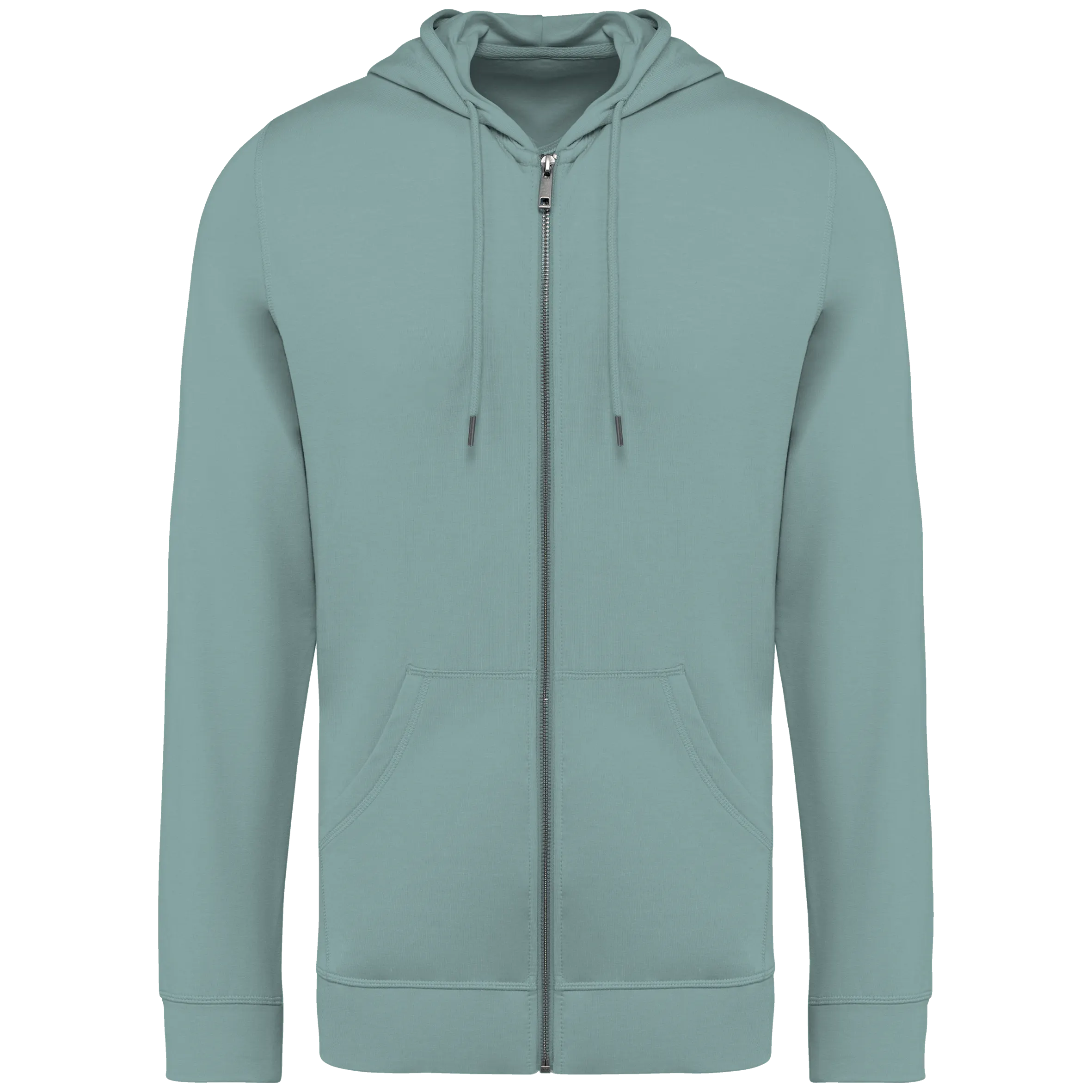 Sudadera con capucha y cremallera hombre