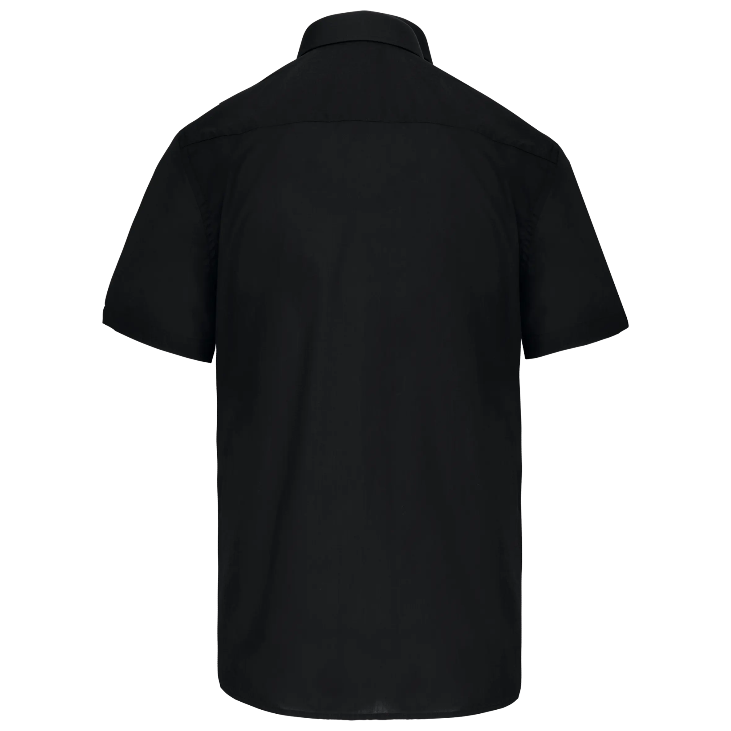 Camisa popelina de polialgodón manga corta de fácil cuidado hombre