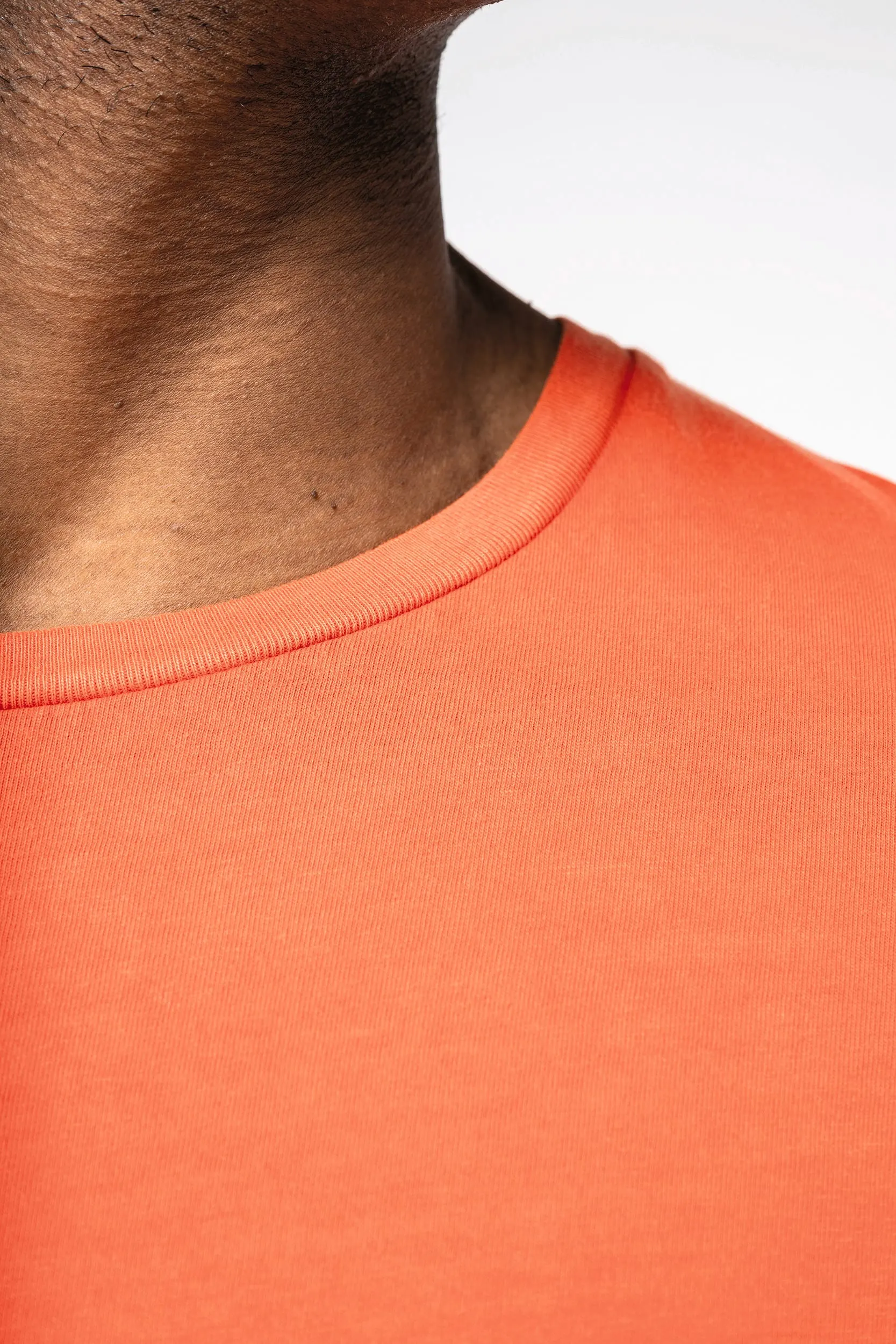 Camiseta ecorresponsable efecto lavado unisex