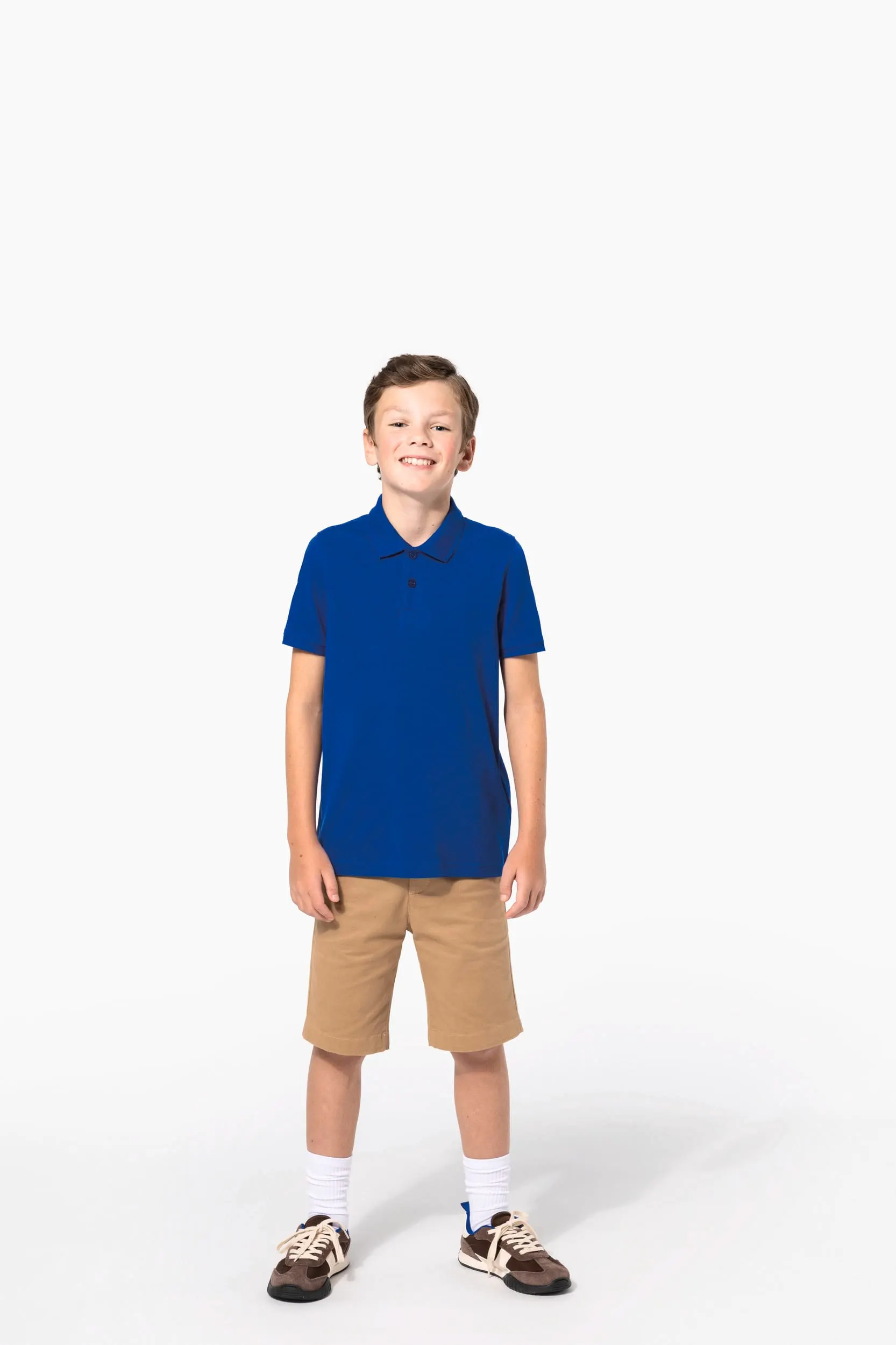 Polo manga corta infantil