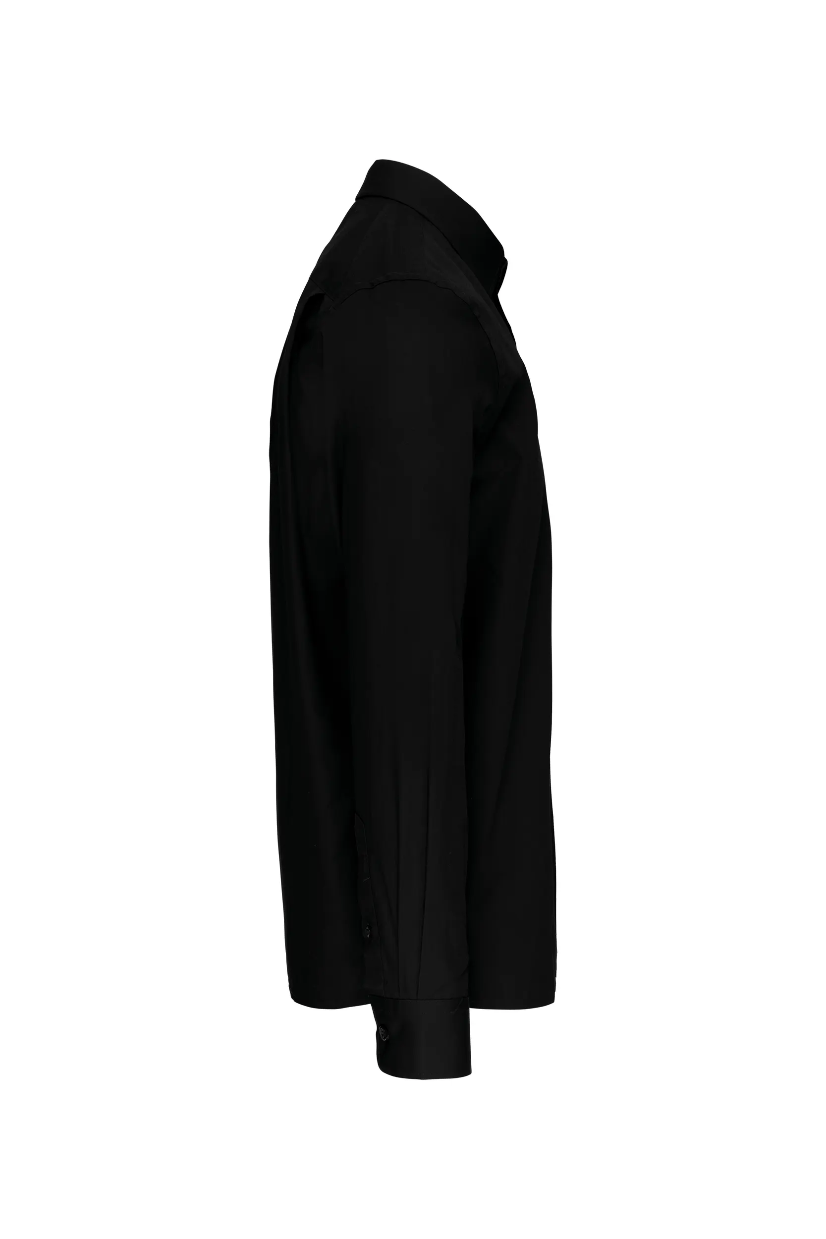 Camisa popelina manga larga hombre