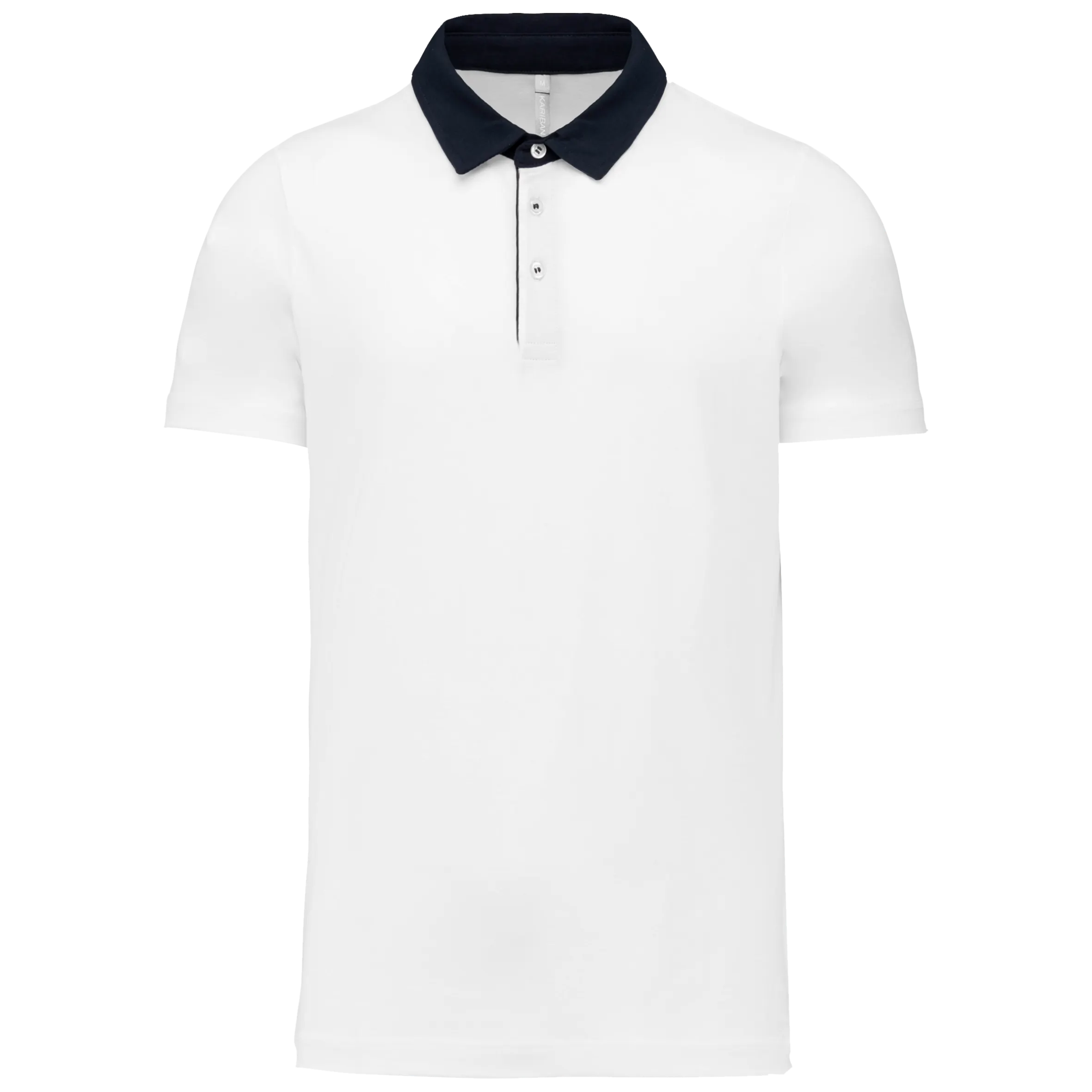 Polo jersey bicolor hombre