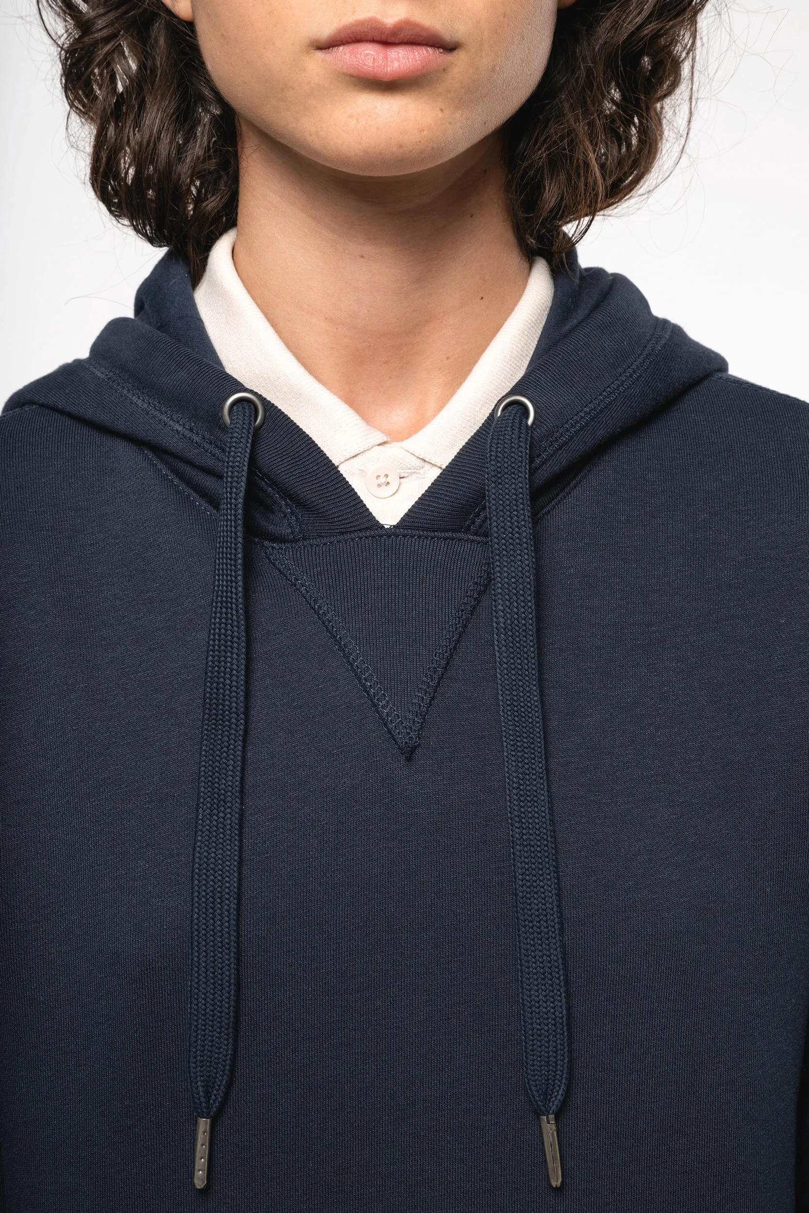 Sudadera ecorresponsable french terry capucha - Unisex