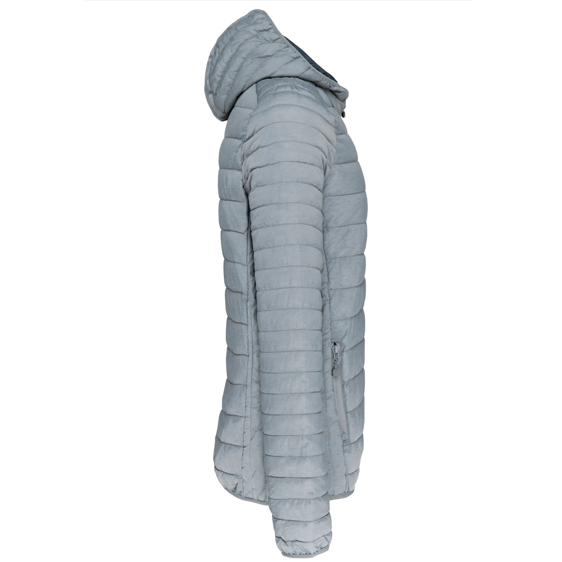 Chaqueta acolchada y ligera con capucha hombre