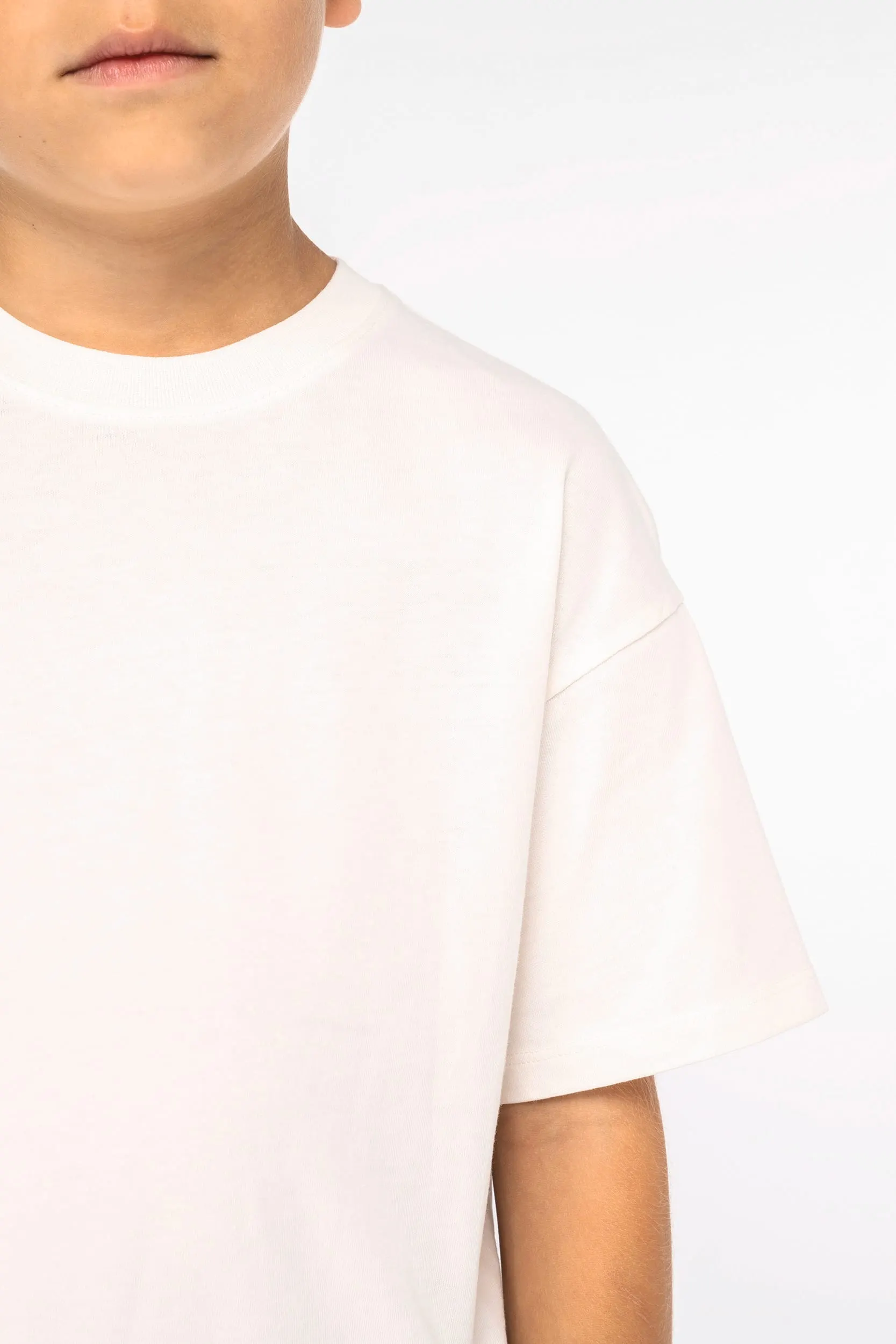 Camiseta ecorresponsable oversize infantil