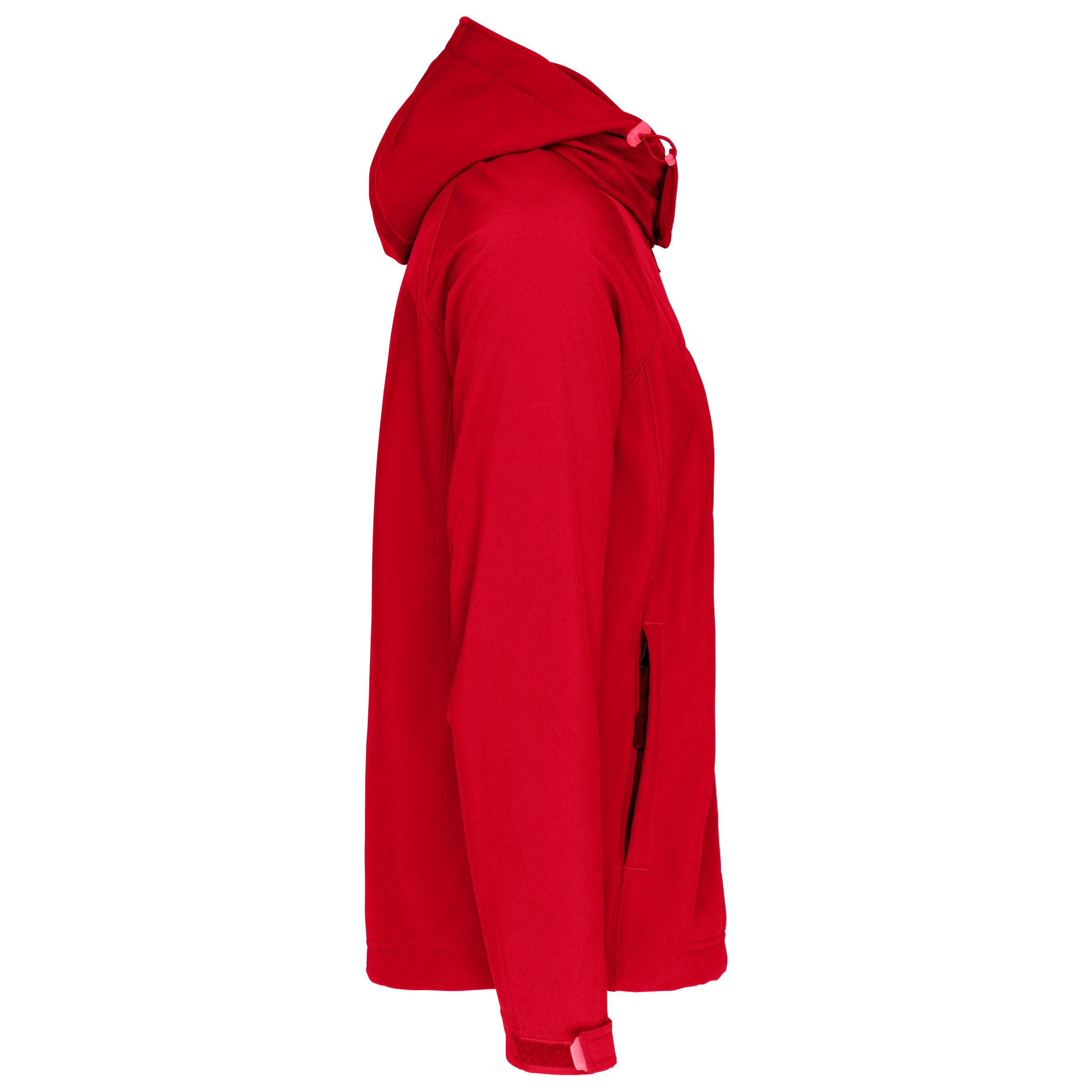 Chaqueta softshell con capucha extraíble hombre