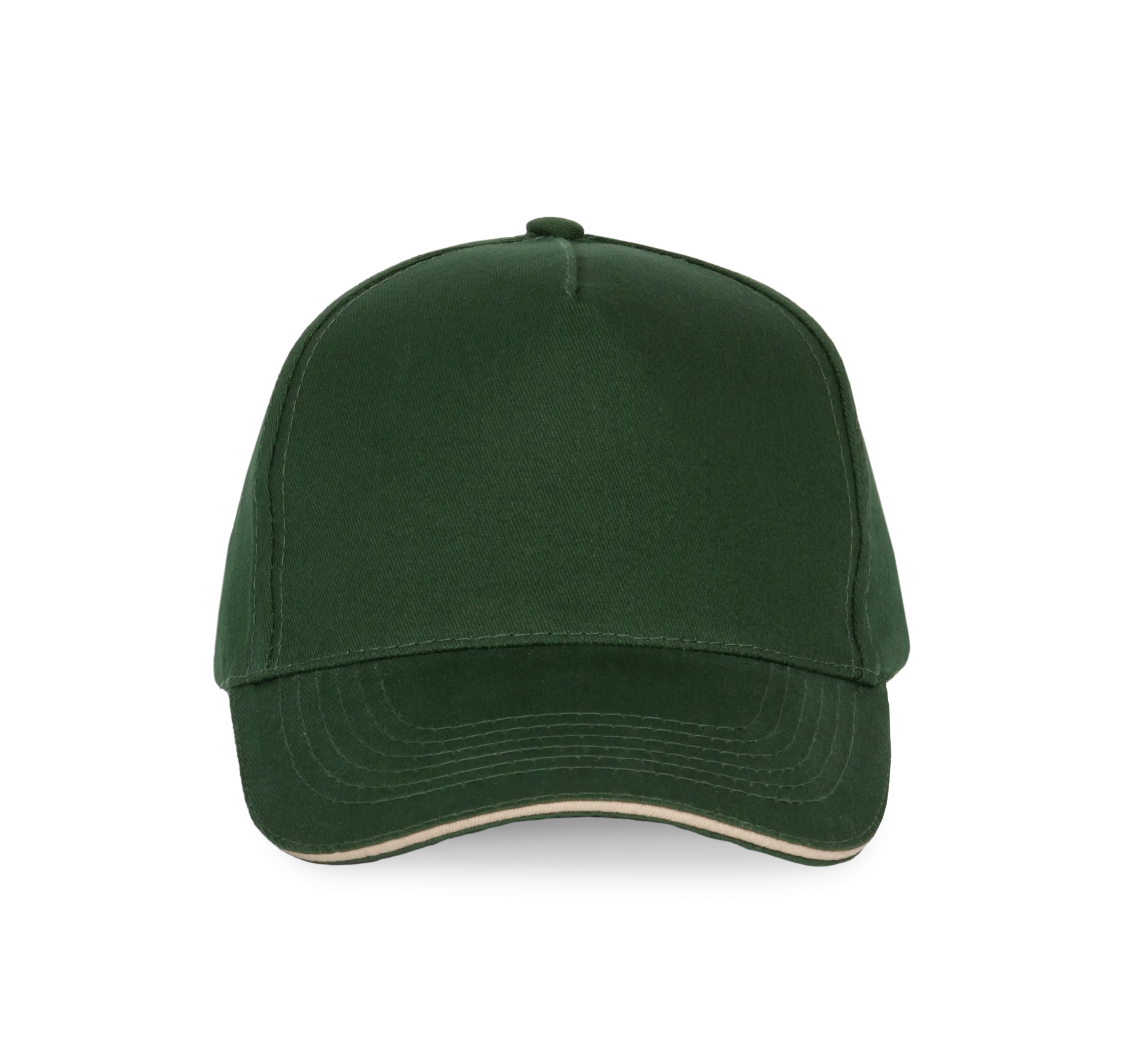 Gorra con sandwich contrastado 5 paneles