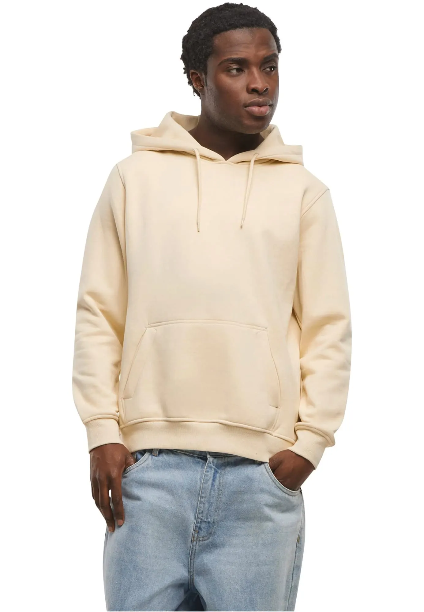 Sudadera con capucha de tejido grueso
