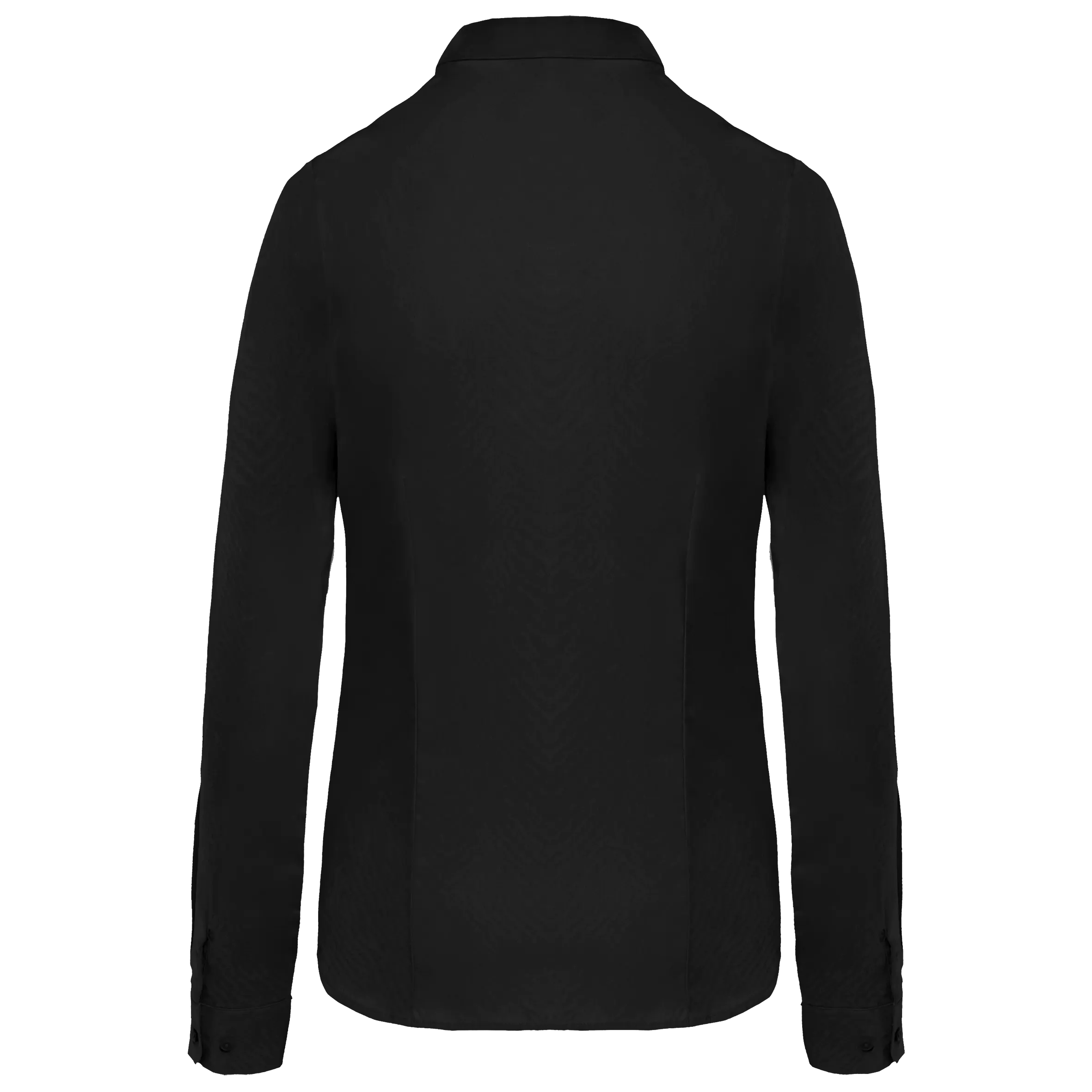 Camisa popelina manga larga mujer