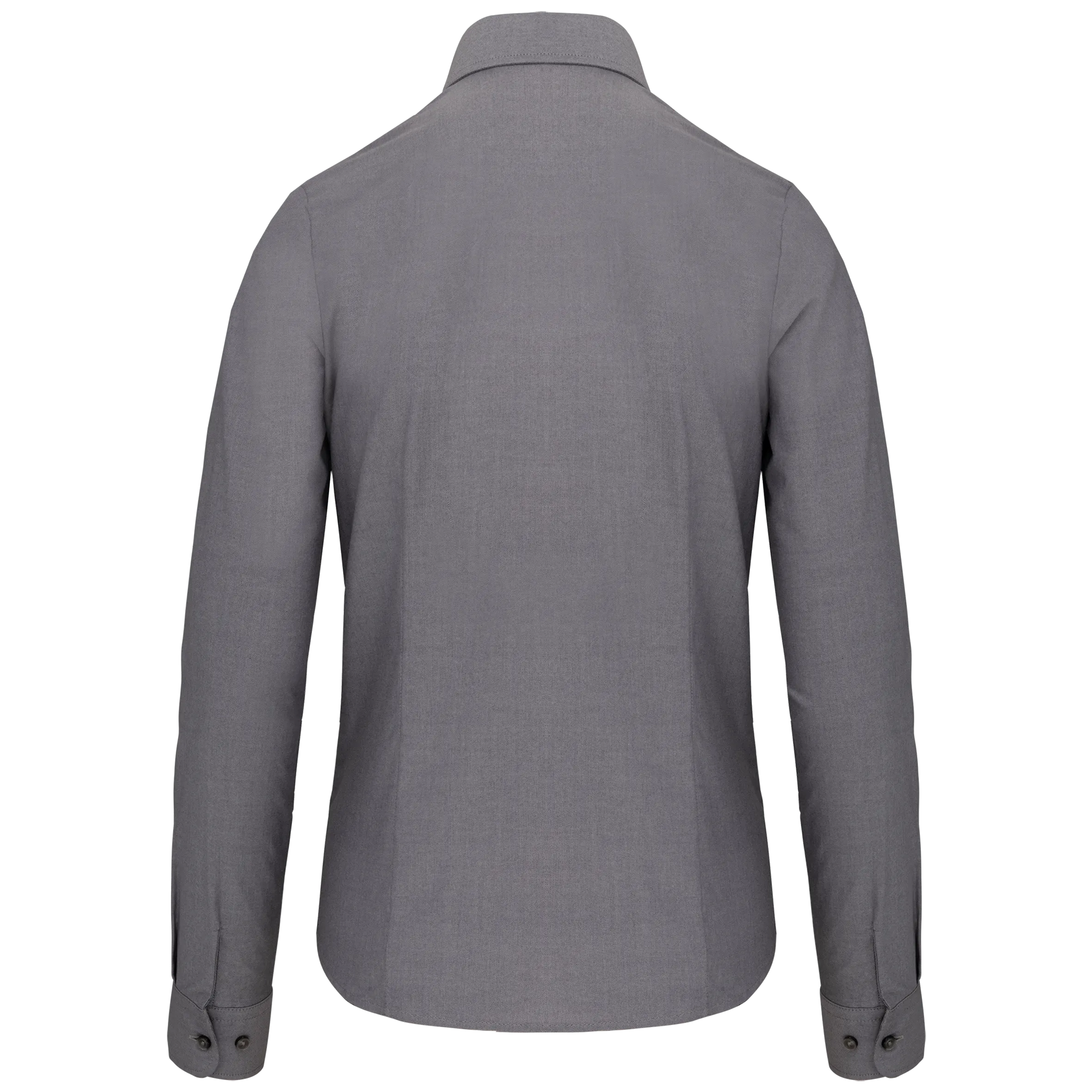 Camisa oxford manga larga mujer
