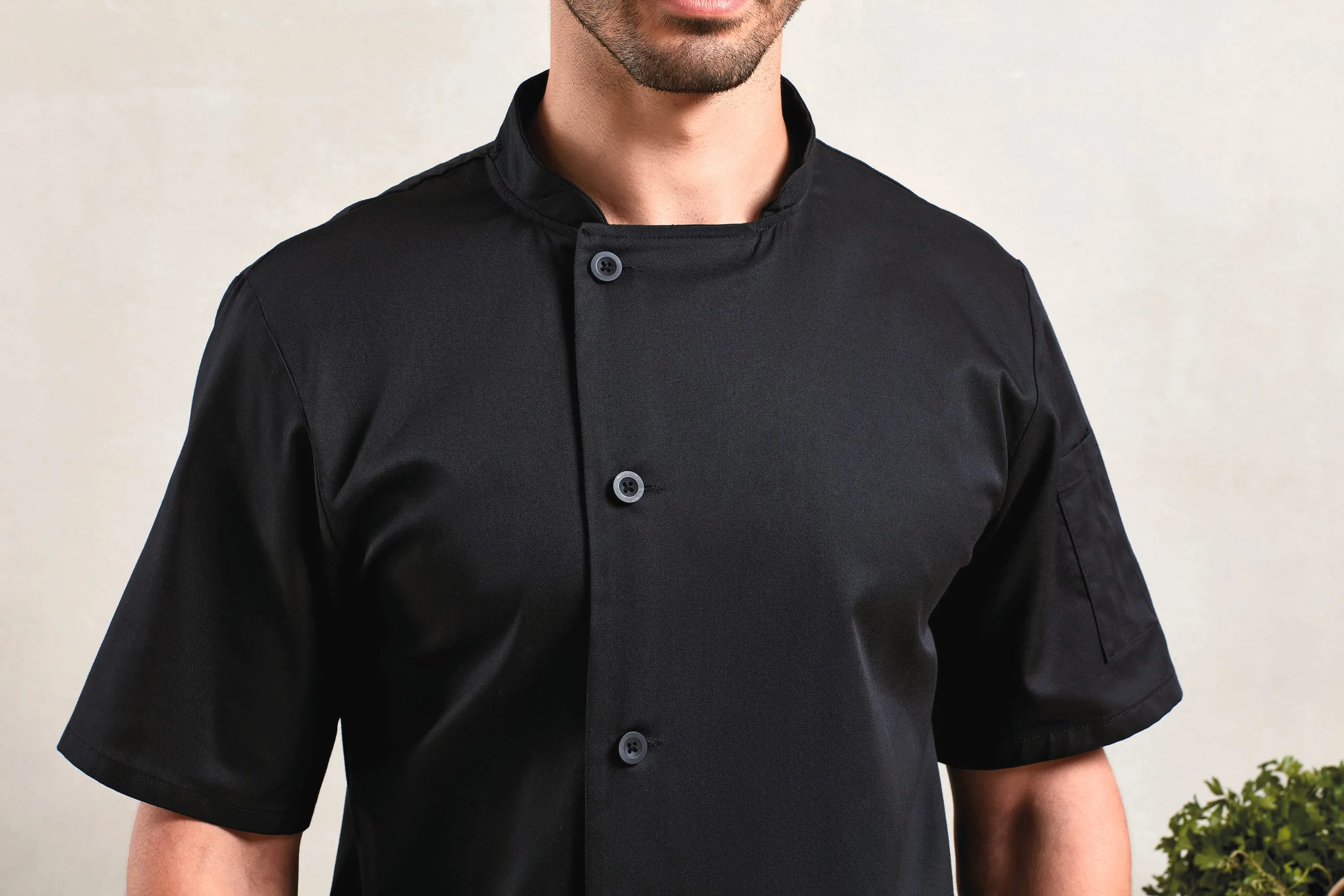 Chaqueta de chef "Essential" de manga corta
