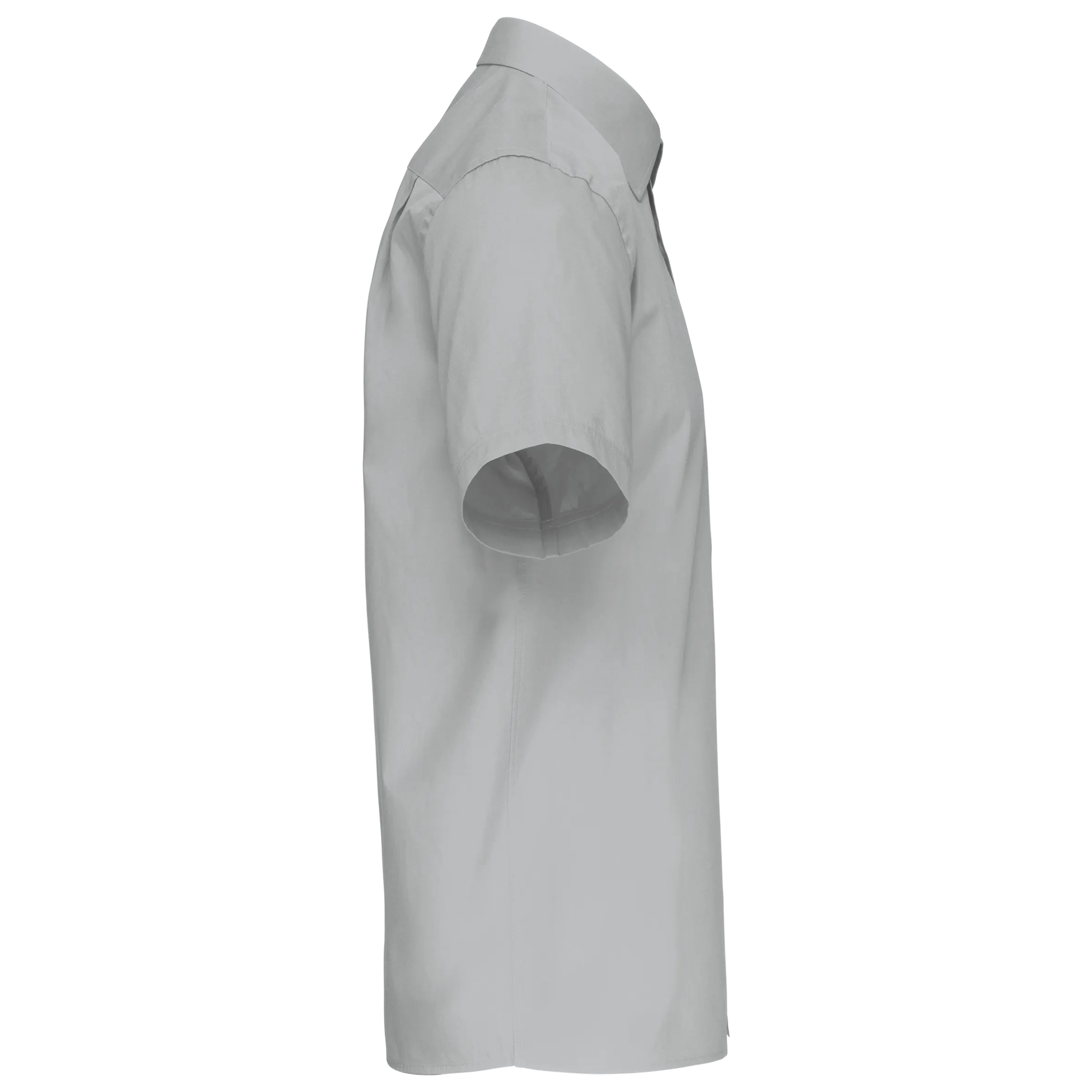 Camisa popelina manga corta hombre