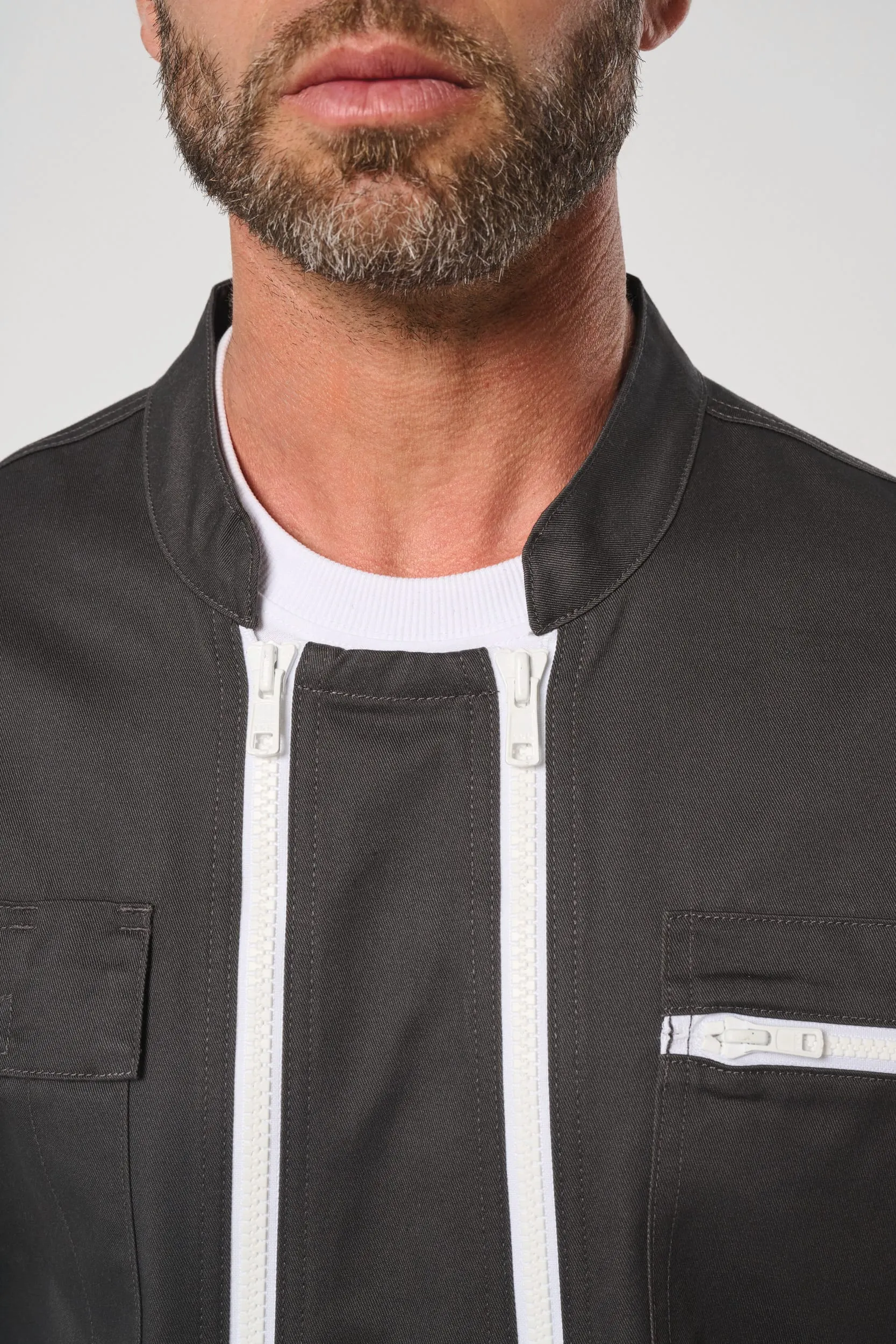 Mono con doble cremallera unisex