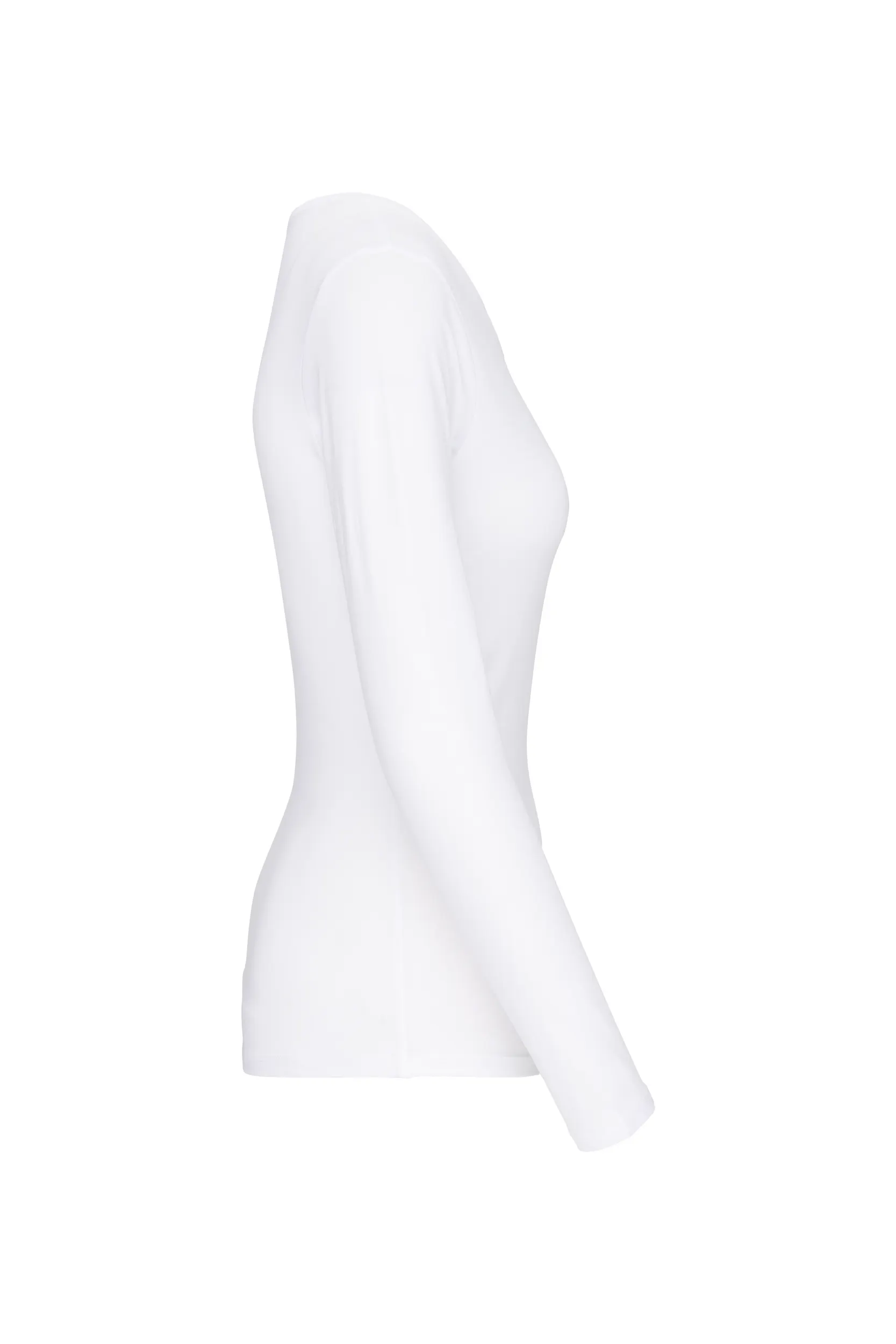 Camiseta con elastano manga larga mujer