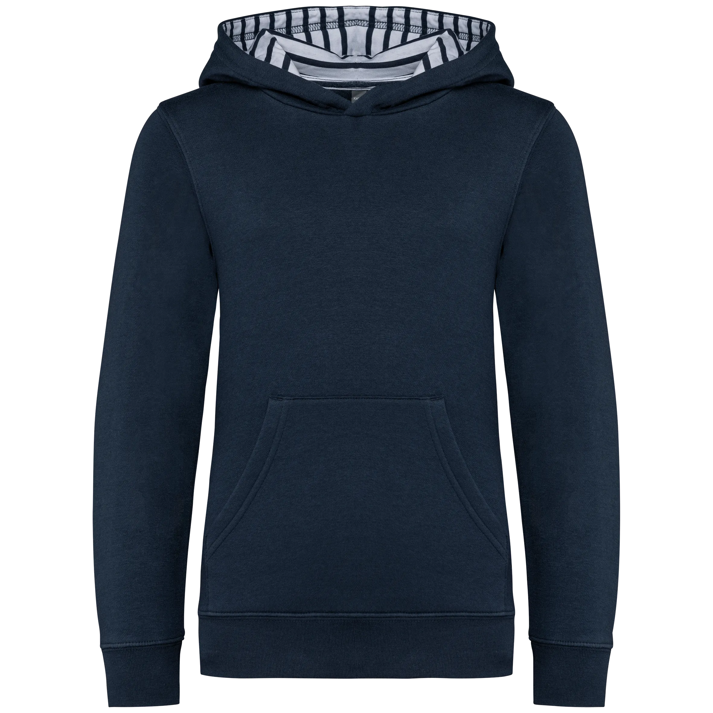 Sudadera con capucha de forro contrastado infantil