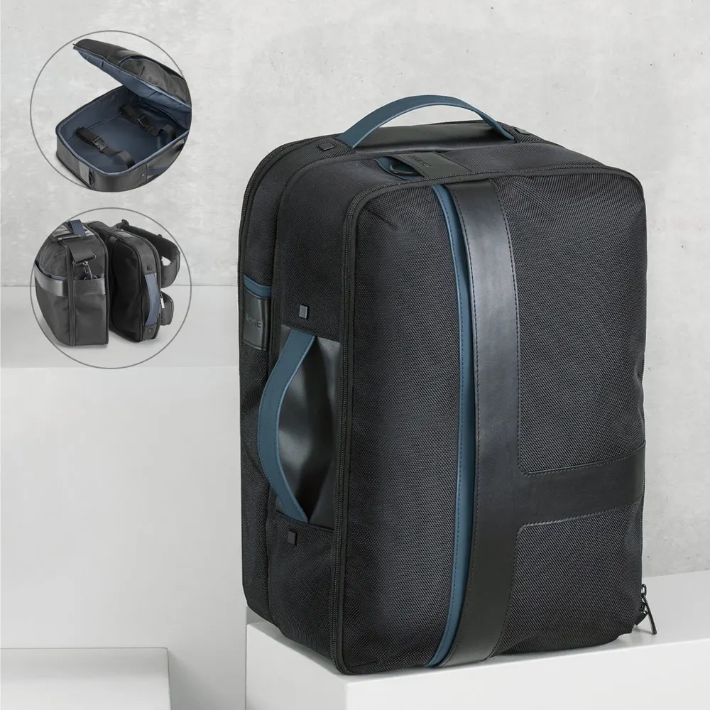 DYNAMIC BACKPACK I. Mochila para portátil 2 en 1 de 15.6" fabricada en poliéster 1680D y nailon
