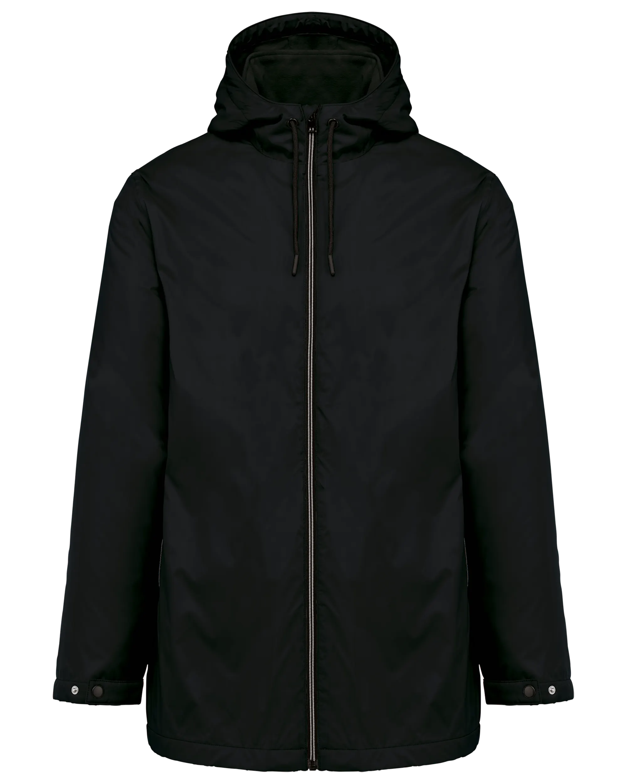 Chaqueta con capucha y forro de micropolar - Unisex